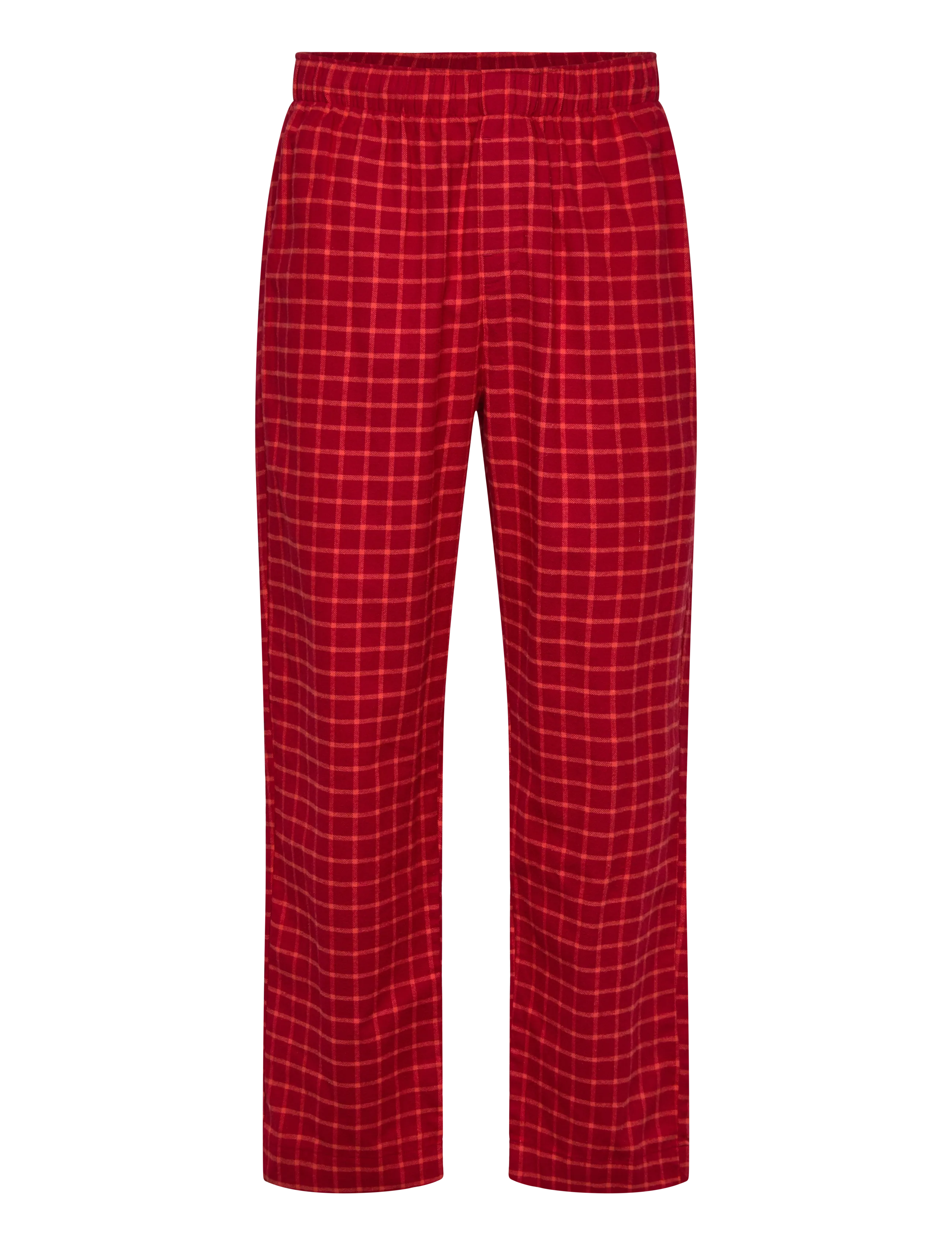 Calvin Klein SLEEP PANT. - Calvin Klein Underwear - 19600 GIGA CLUB CHECK+JUNEBERRY/VER / red