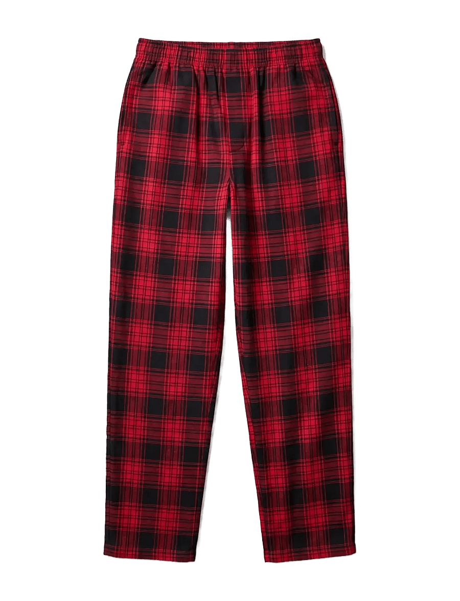 Calvin Klein - SLEEP PANT - pidžaamapüksid - 21634 domino plaid rio red - 1