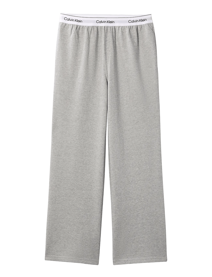 Calvin Klein - SLEEP PANT - natbukser - b10 grey heather - 1