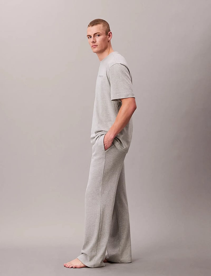 Calvin Klein - SLEEP PANT - pyjamahose - b10 grey heather - 2