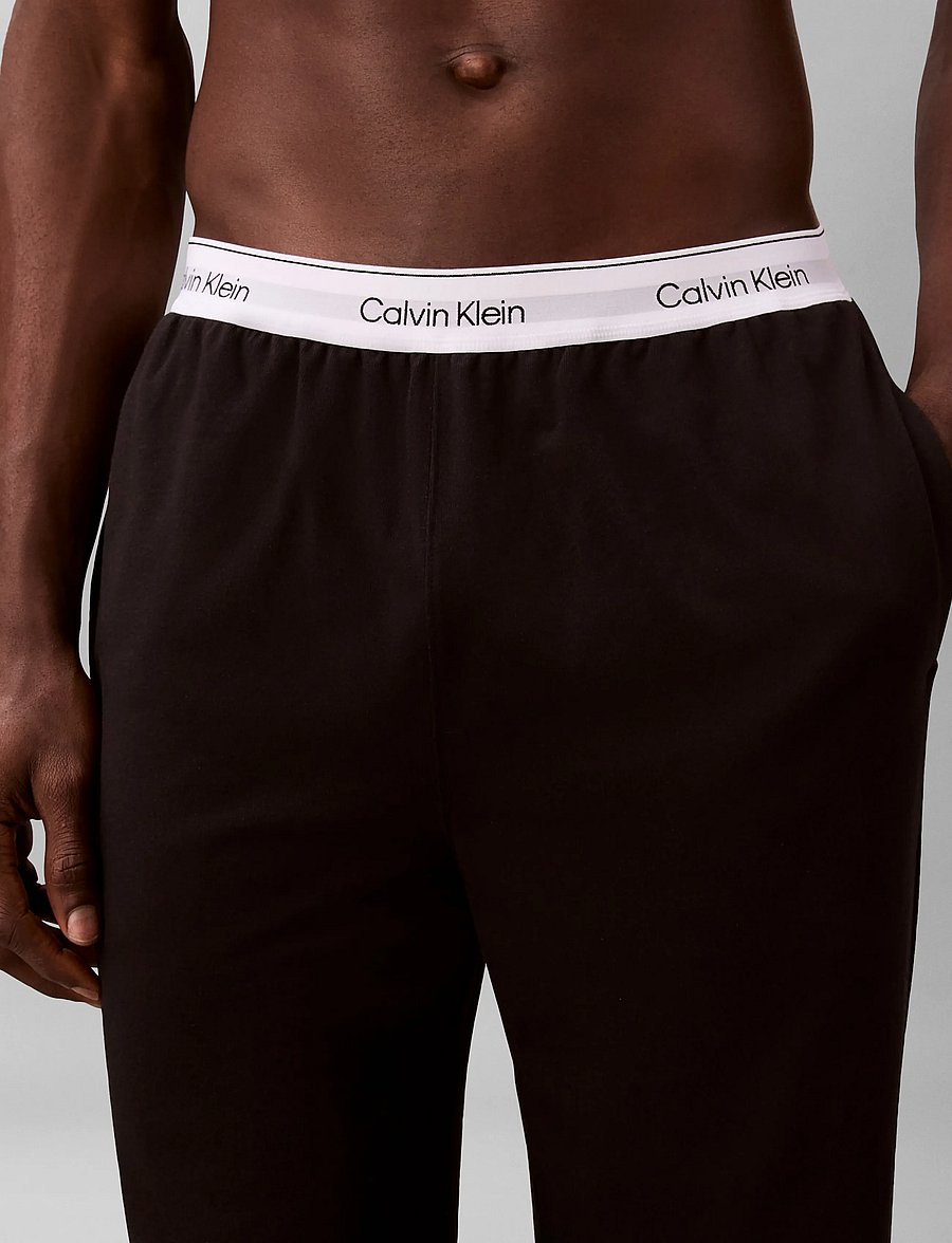 Calvin Klein - SLEEP PANT - pyjamasbyxor - black - 4