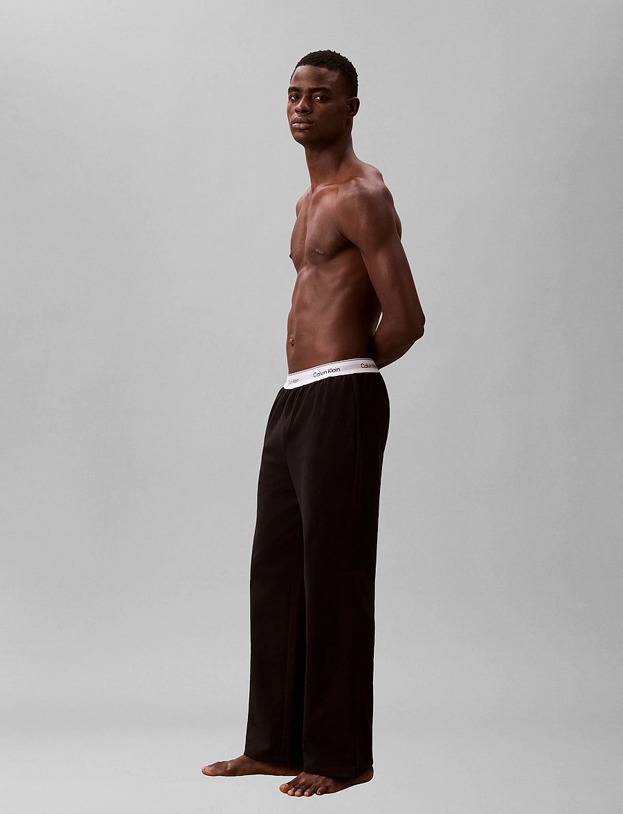 Calvin Klein - SLEEP PANT - pyjamasbyxor - black - 5