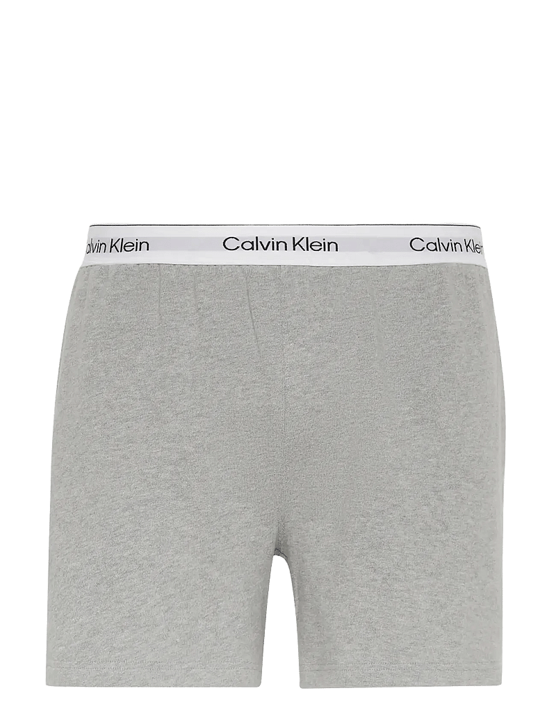 Calvin Klein - SLEEP SHORT - pyjamasbyxor - b10 grey heather - 1