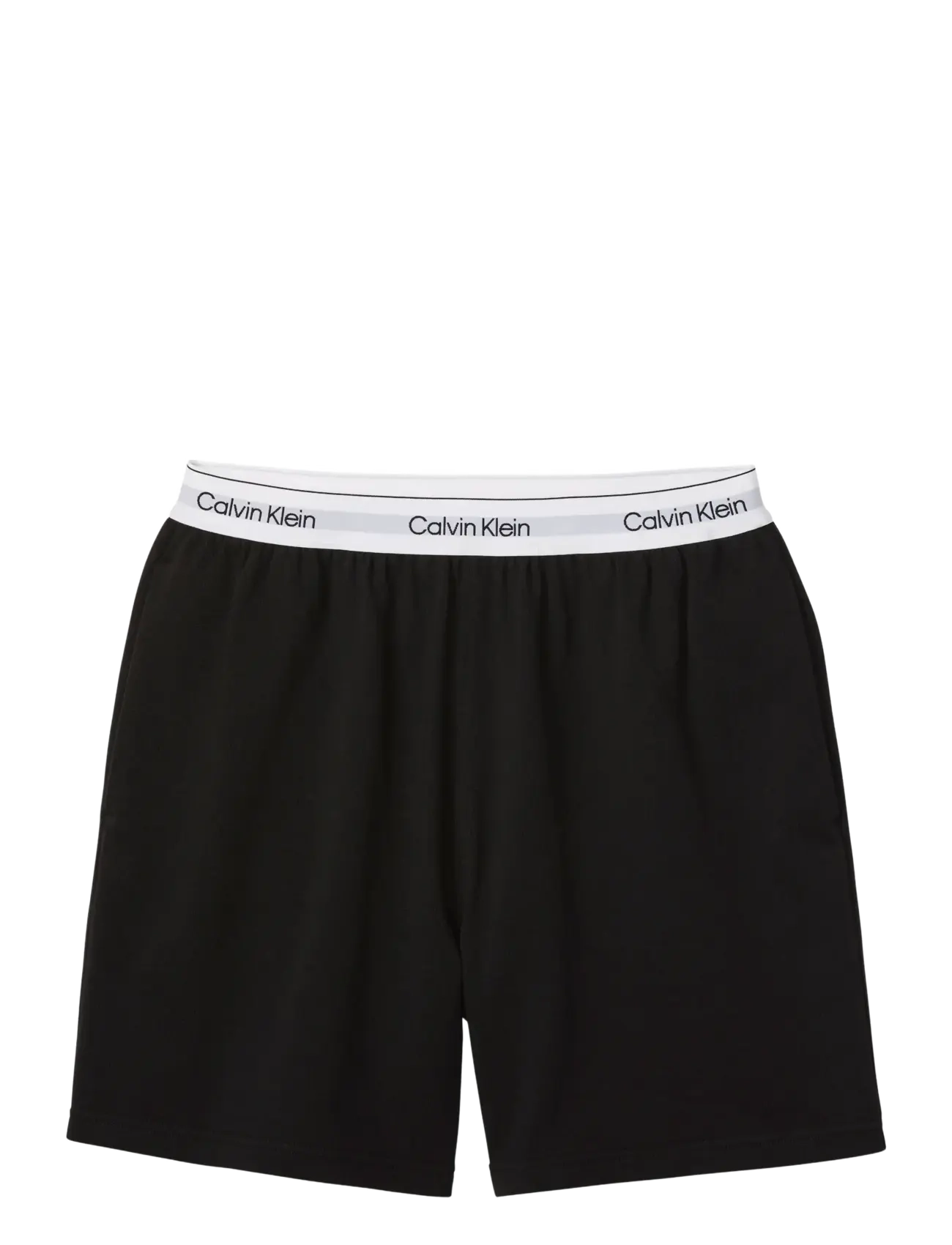 Calvin Klein SLEEP SHORT - Pyjamasbyxor - BLACK / black