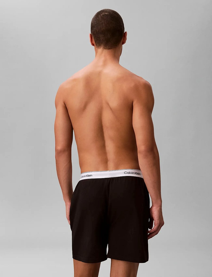 Calvin Klein - SLEEP SHORT - pyjamasbyxor - black - 2