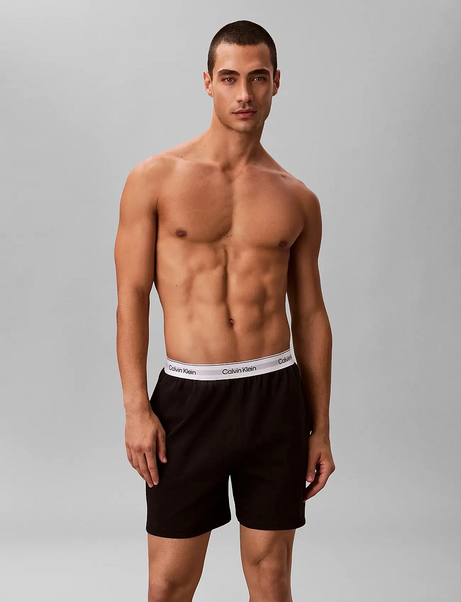 Calvin Klein - SLEEP SHORT - pyjamasbyxor - black - 3