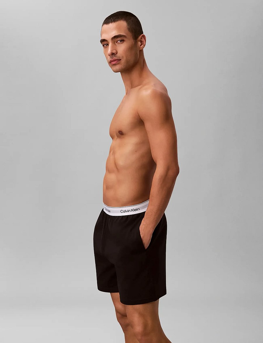 Calvin Klein - SLEEP SHORT - pyjamasbyxor - black - 4