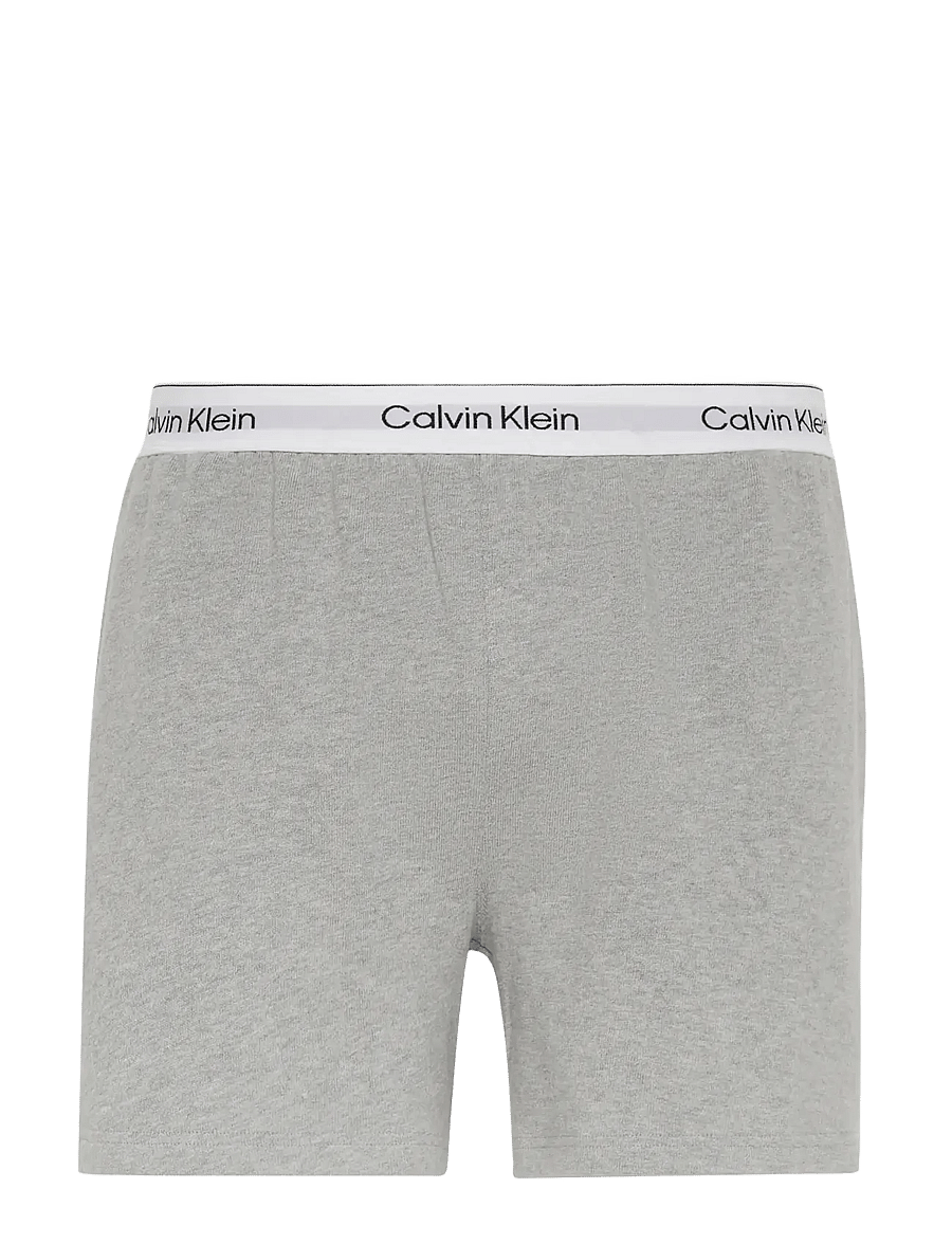 Calvin Klein - SLEEP SHORT - bas de pyjama - grey heather b10 - 1