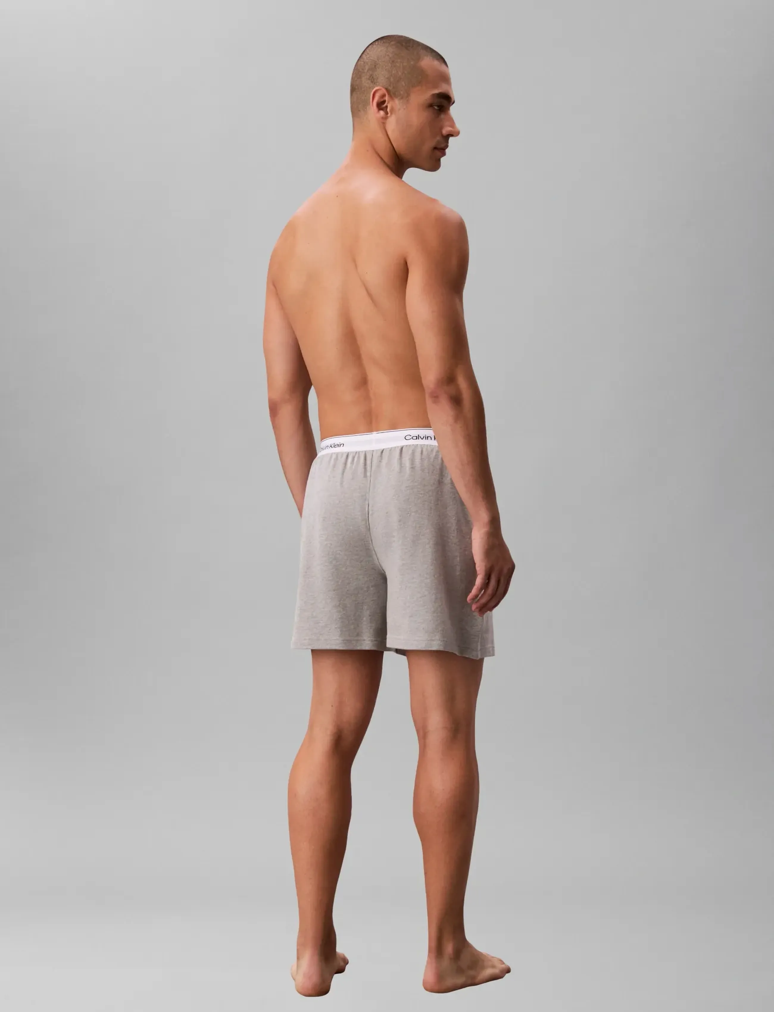 Calvin Klein - SLEEP SHORT - pyjama bottoms - grey heather b10 - 2