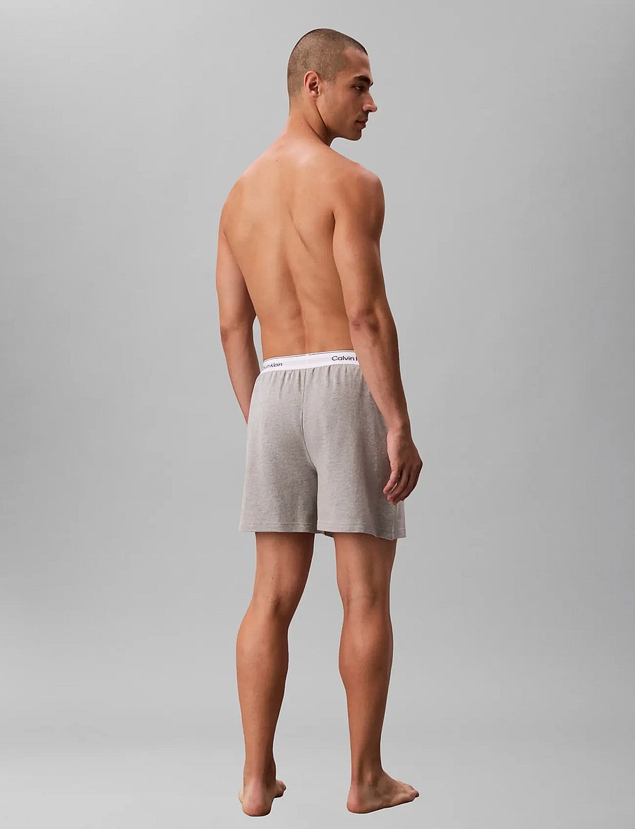 Calvin Klein - SLEEP SHORT - bas de pyjama - grey heather b10 - 2