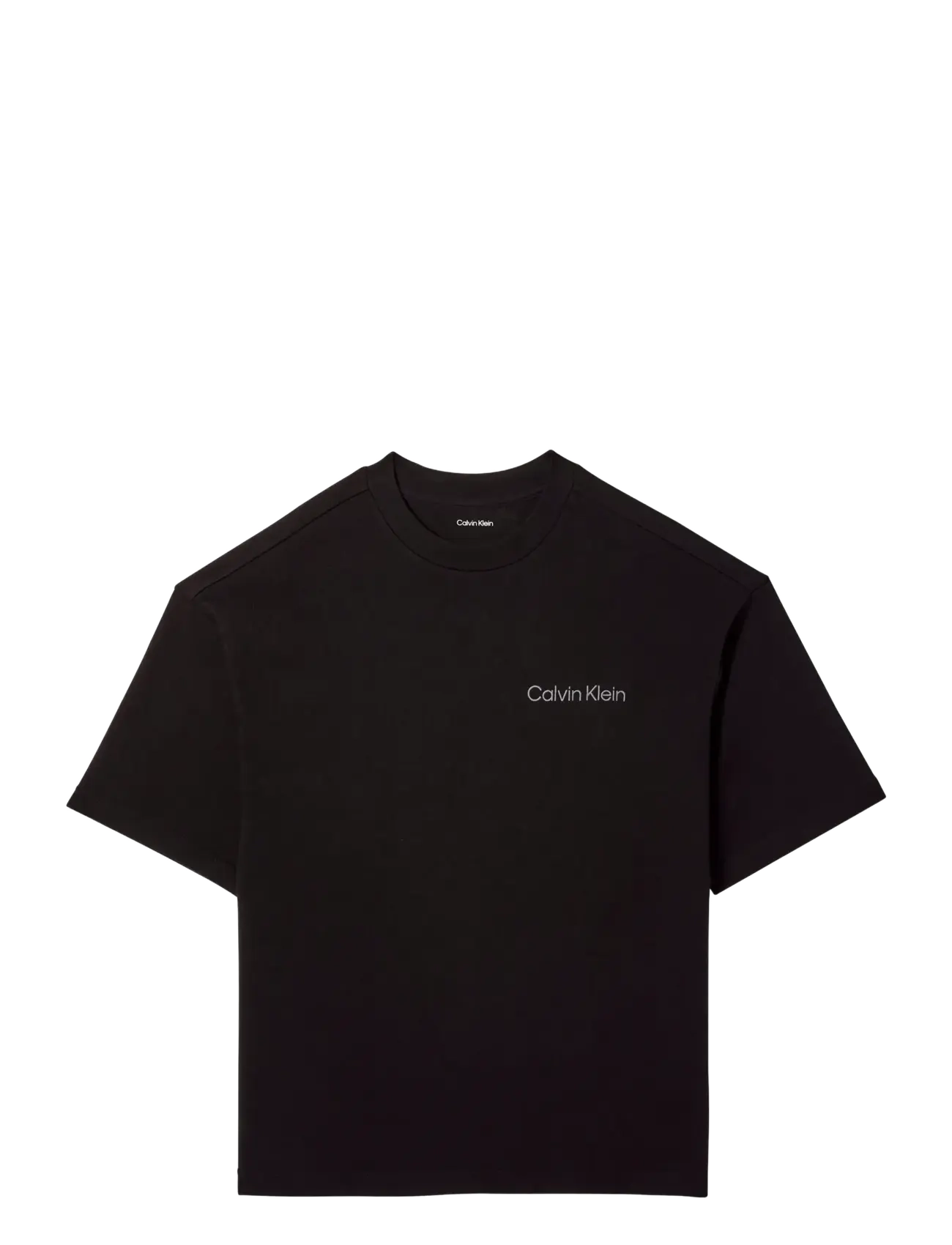 Calvin Klein S/S CREW NECK - Calvin Klein Underwear - BLACK / black