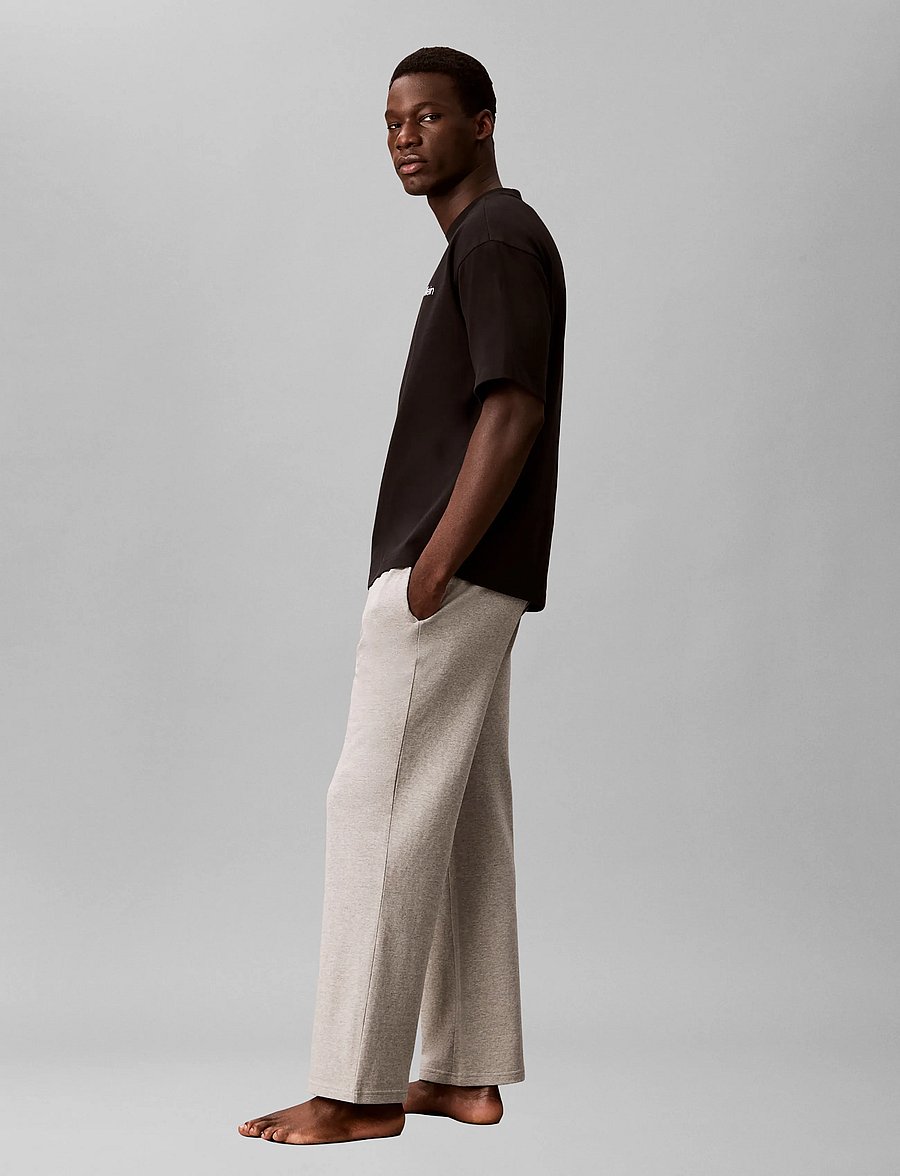 Calvin Klein - S/S CREW NECK - kortärmade t-shirts - black - 5