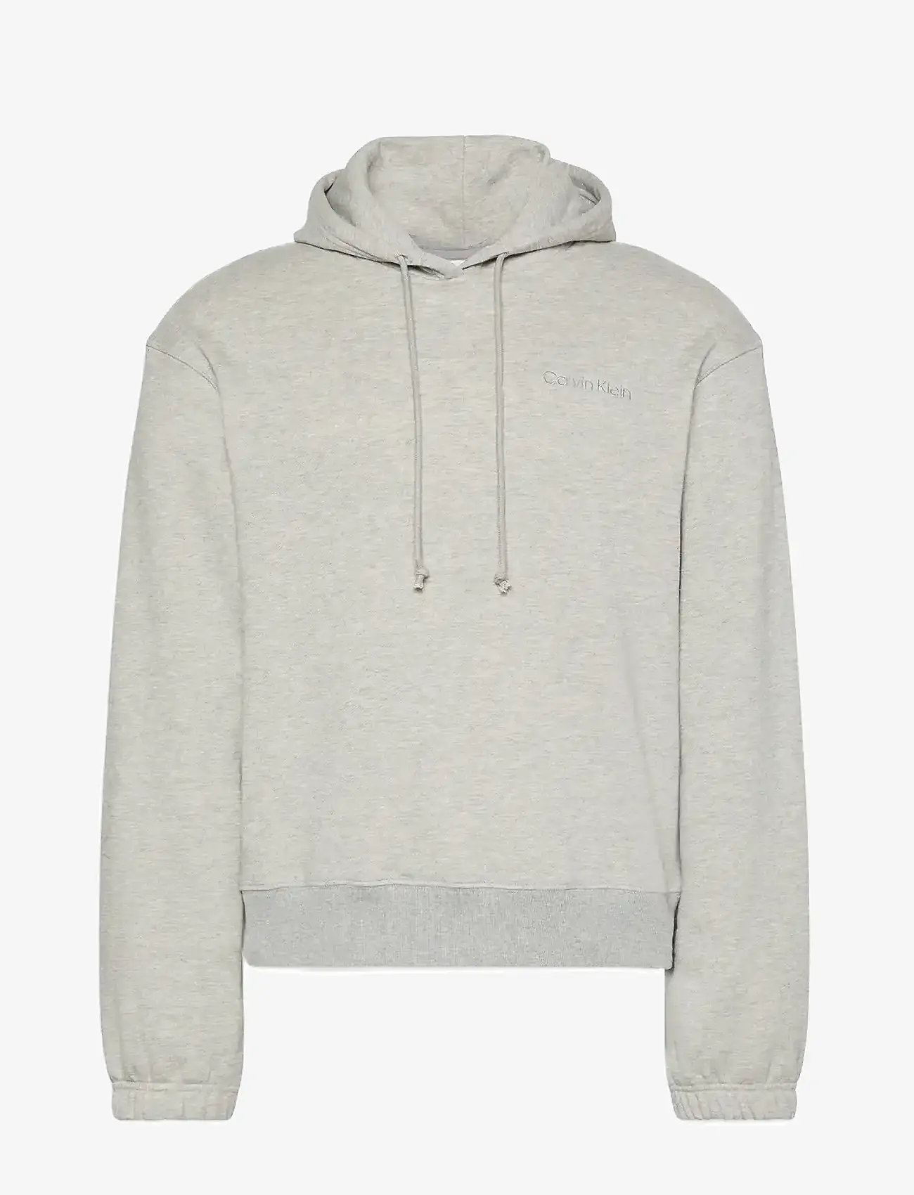 Calvin Klein - L/S HOODIE - hættetrøjer - b10 grey heather - 1