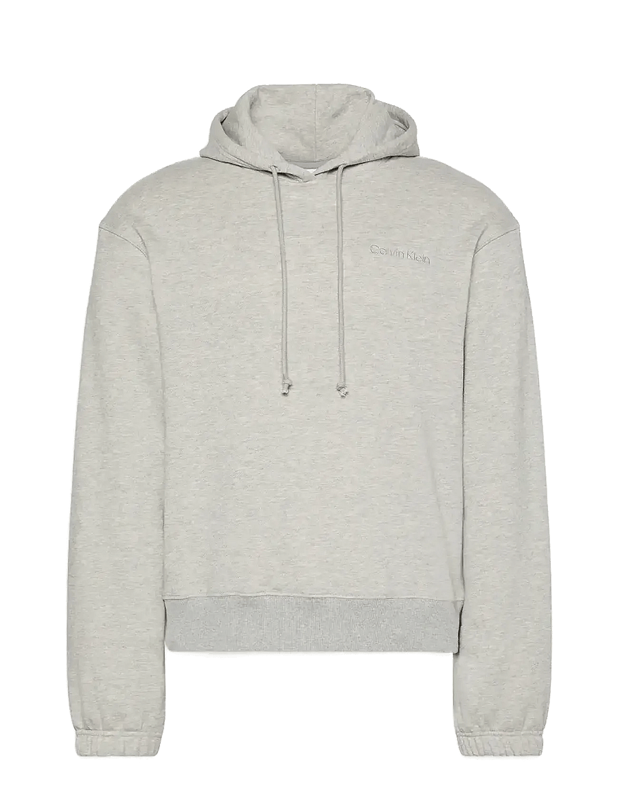 Calvin Klein - L/S HOODIE - kapuzenpullover - b10 grey heather - 1