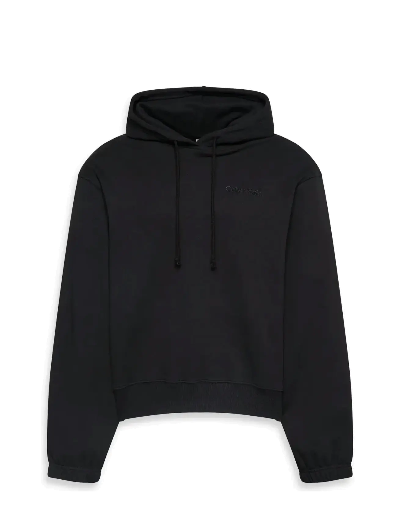 Calvin Klein L/S HOODIE - Calvin Klein Underwear - BLACK / black