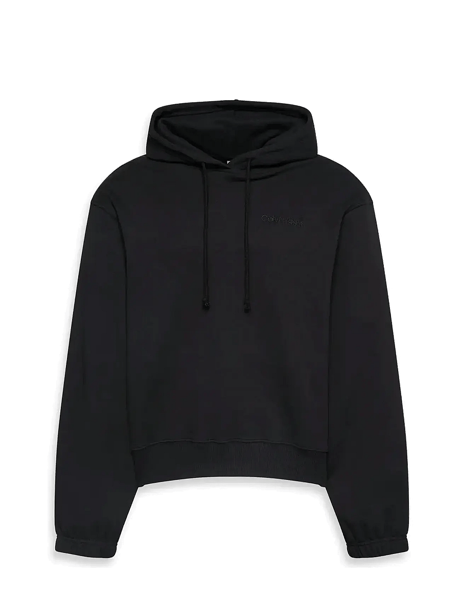 Calvin Klein - L/S HOODIE - hættetrøjer - black - 1