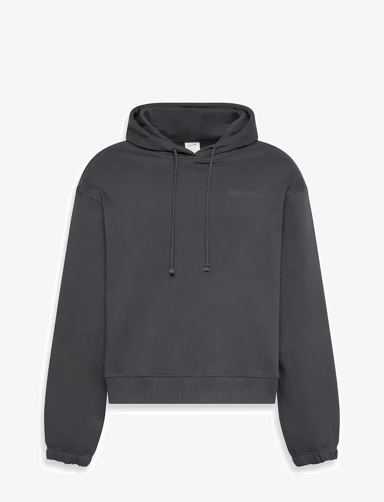 Calvin Klein - L/S HOODIE - hoodies - forged iron - 1
