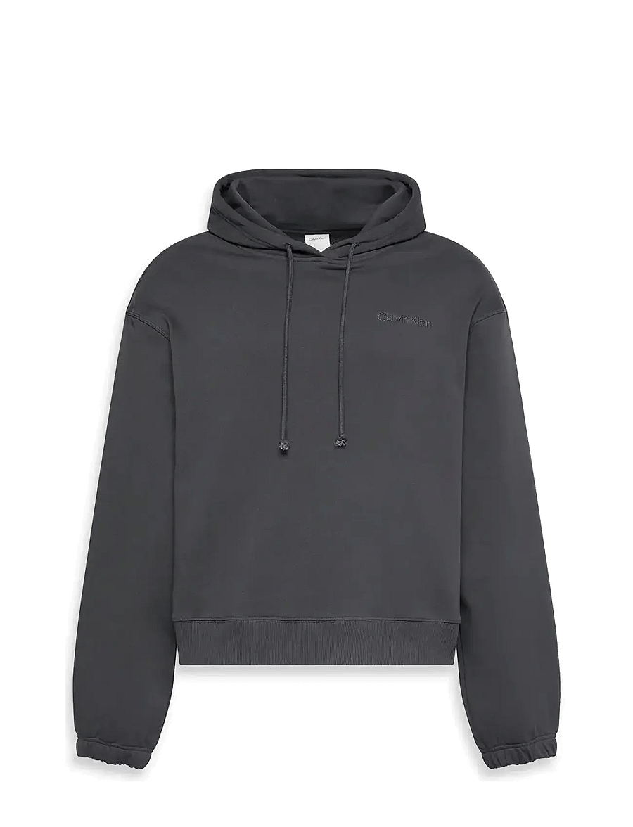 Calvin Klein - L/S HOODIE - kapuzenpullover - forged iron - 1