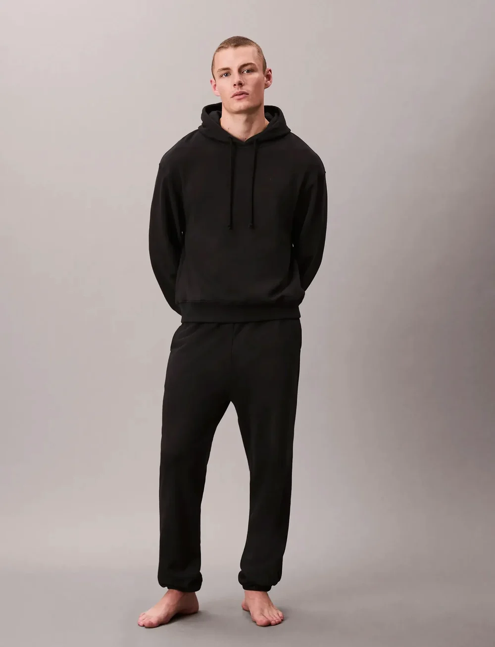 Calvin Klein - JOGGER - spodnie dresowe - black - 0