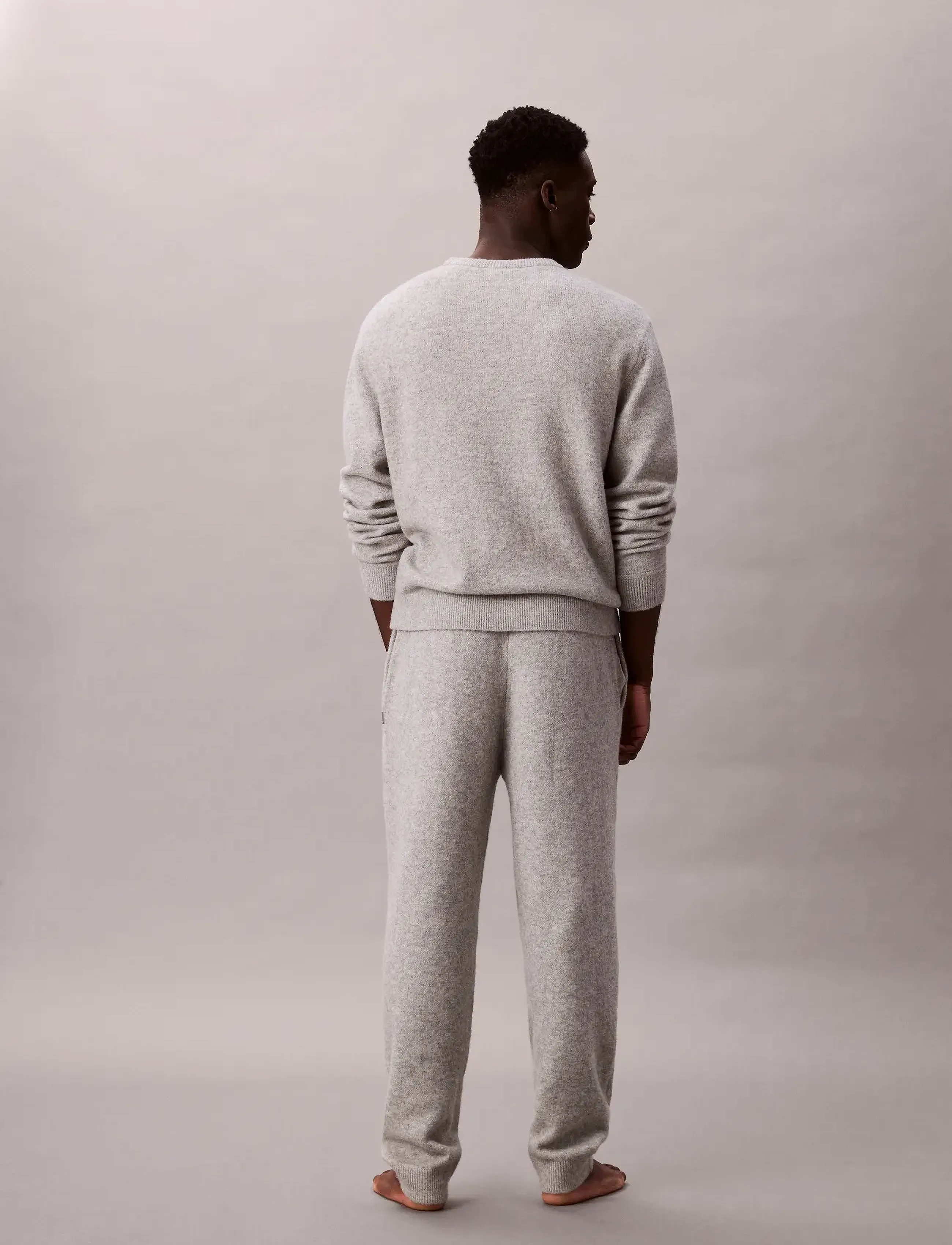 Calvin Klein - SWEATER JOGGER - b10 grey heather - 5