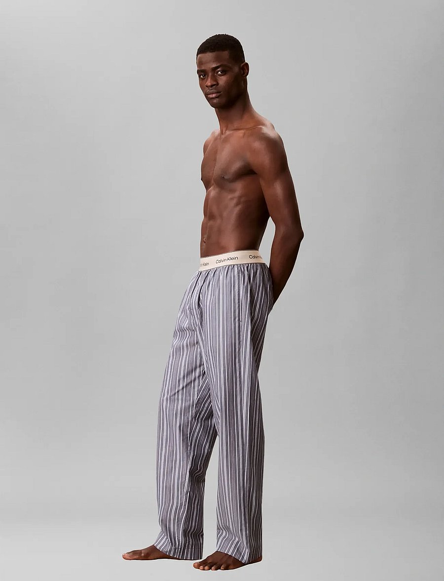 Calvin Klein - SLEEP PANT - pyjamasbyxor - majorca stripe speakeasy - 4