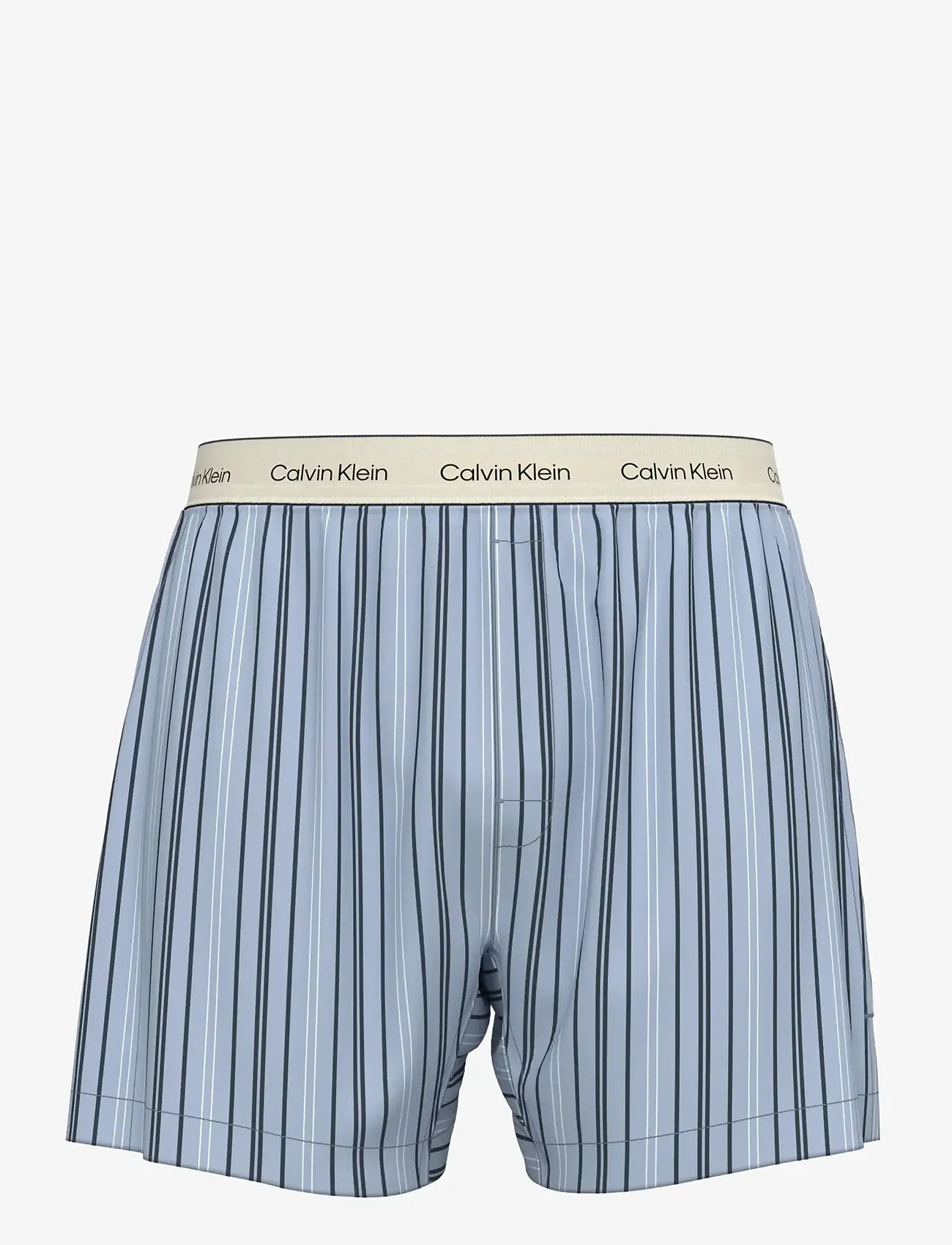 Calvin Klein - BOXER TRAD - lühikesed bokserid - majorca stripe breezy blue - 1