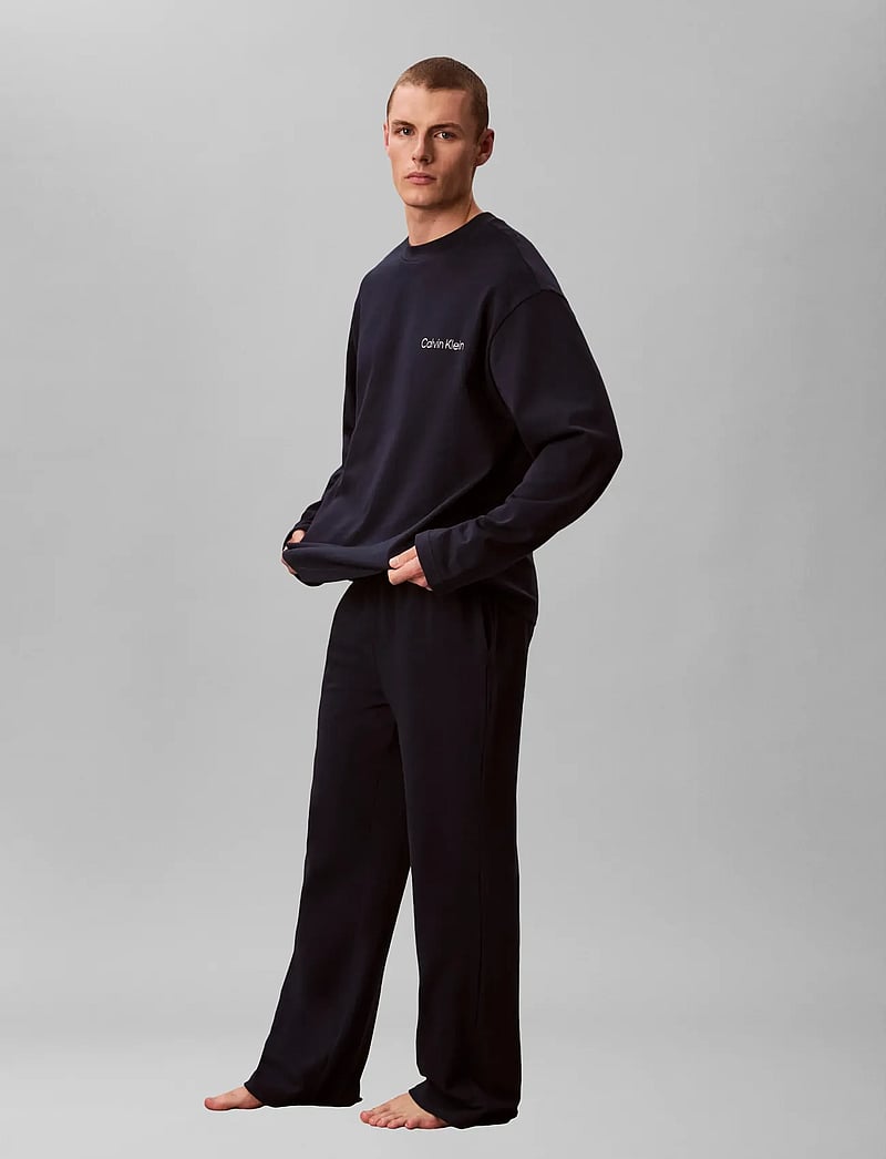 Calvin Klein - LS TEE PANT SET - pyjamasset - shoreline - 4