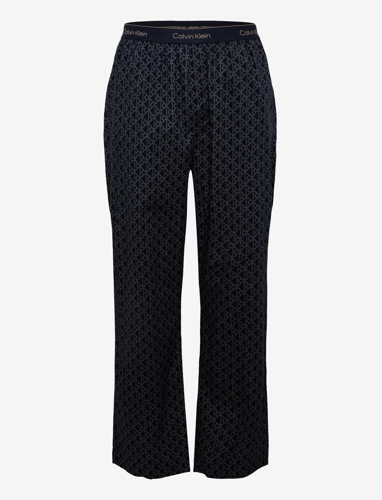 Calvin Klein - LS TEE PANT SET - pyjamasets - classic white top w/ bijou modern c - 2