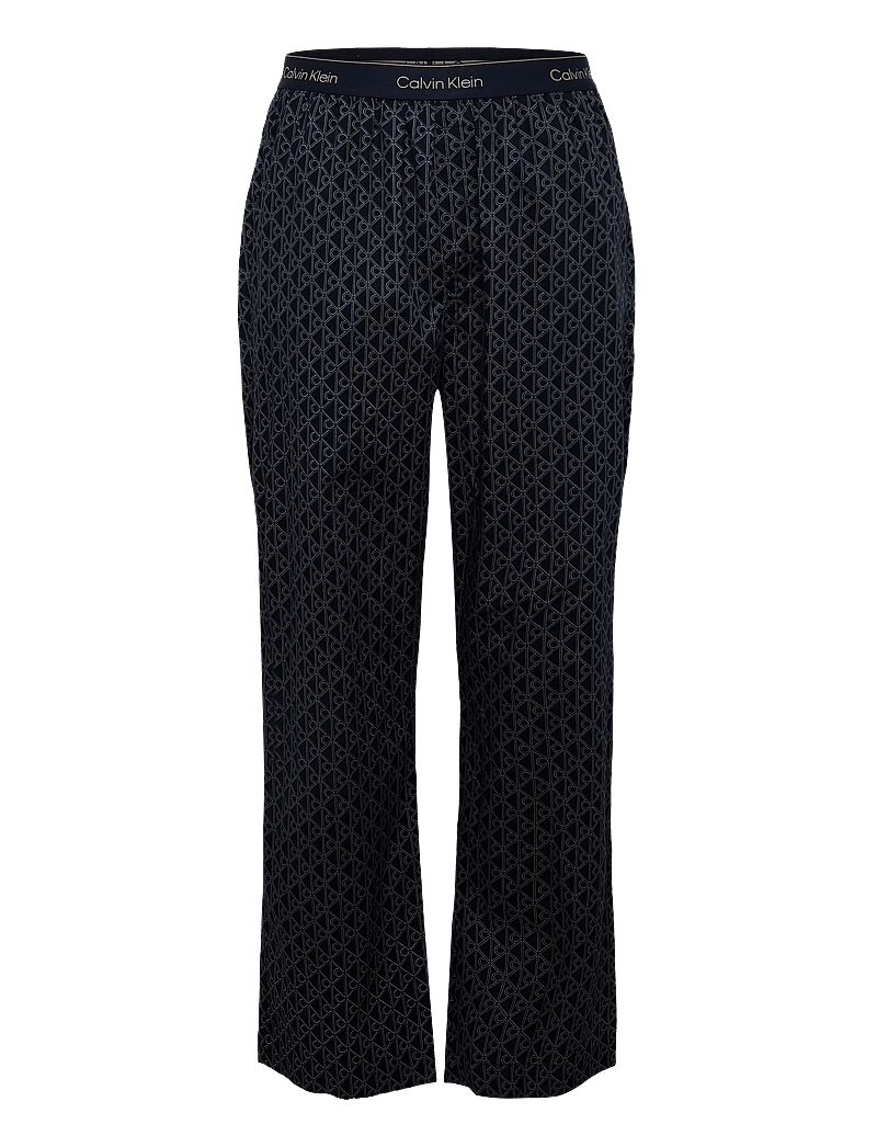 Calvin Klein - LS TEE PANT SET - pyjamasets - classic white top w/ bijou modern c - 2