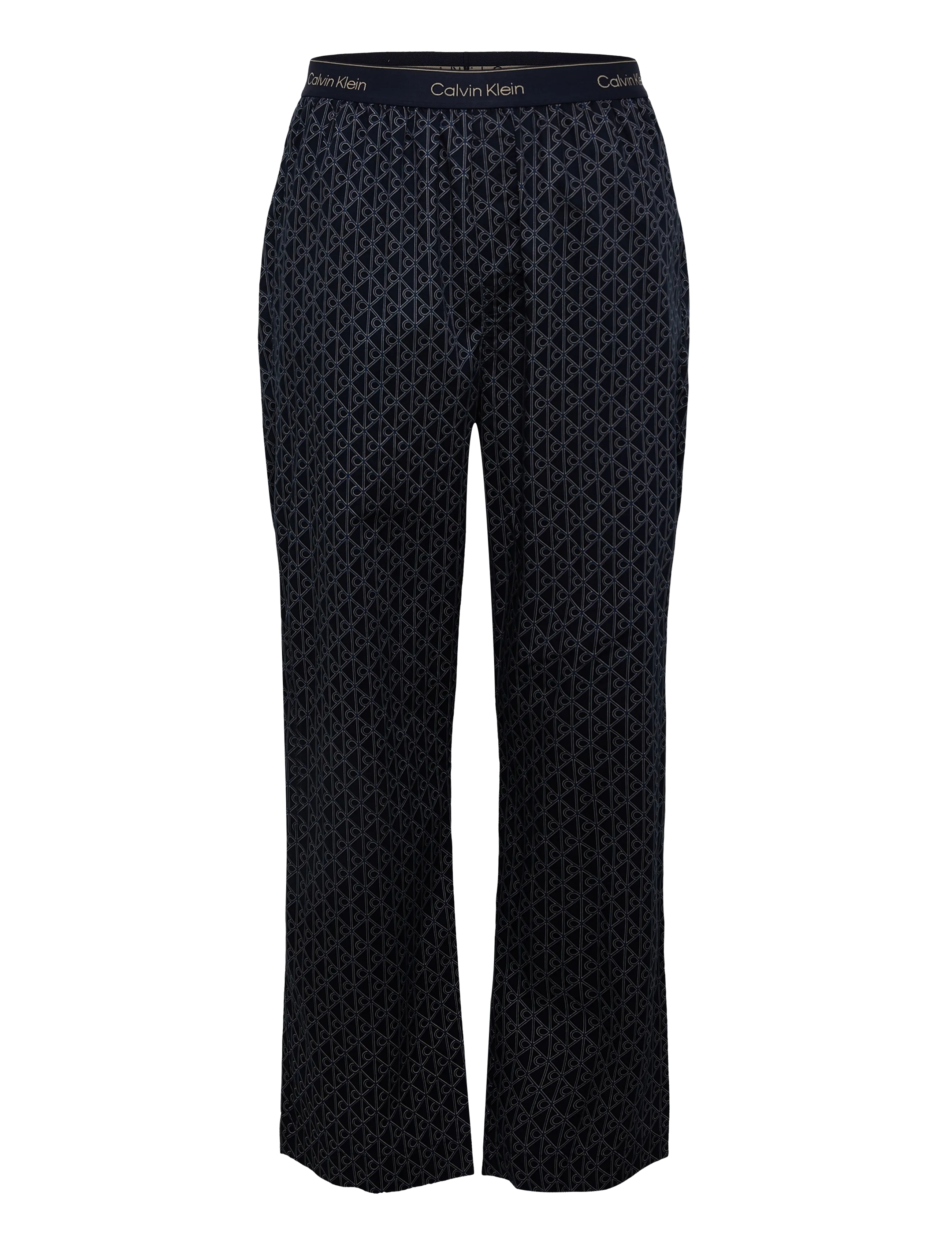 Calvin Klein - LS TEE PANT SET - nattøj sæt - classic white top w/ bijou modern c - 2