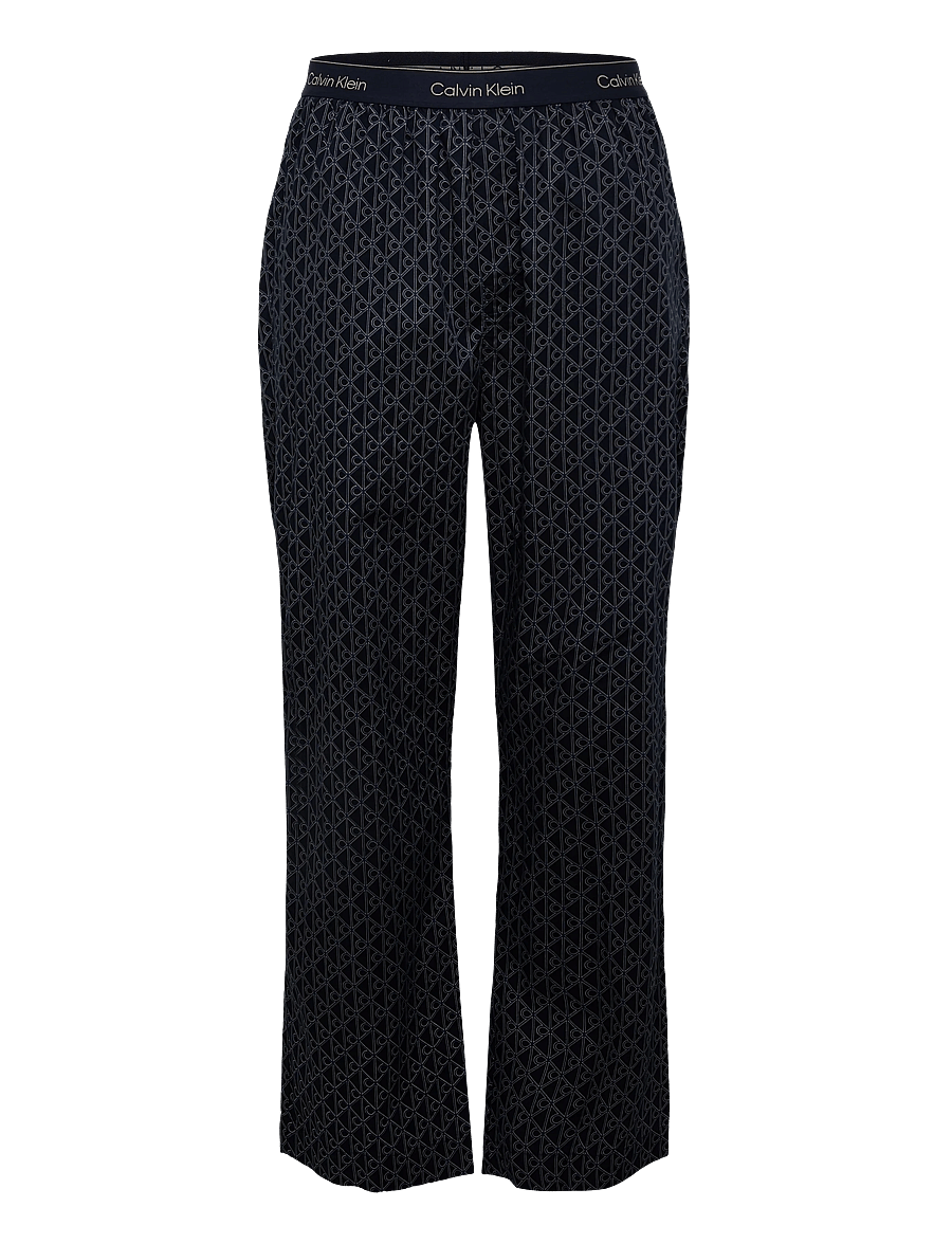 Calvin Klein - LS TEE PANT SET - pyjamasset - classic white top w/ bijou modern c - 2
