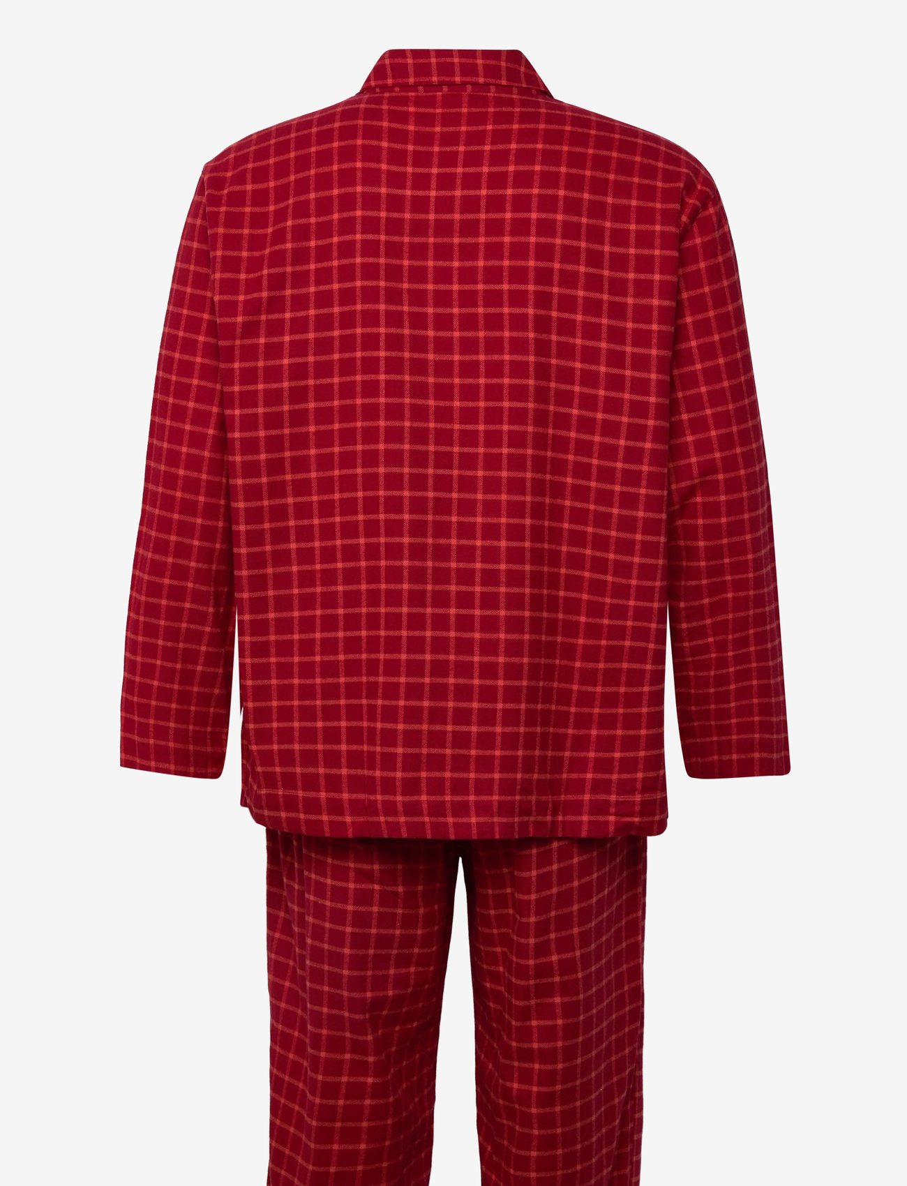 Calvin Klein - LS BUTTON DOWN PANT SET - pyjama sets - 19600 giga club check+juneberry/ver - 1