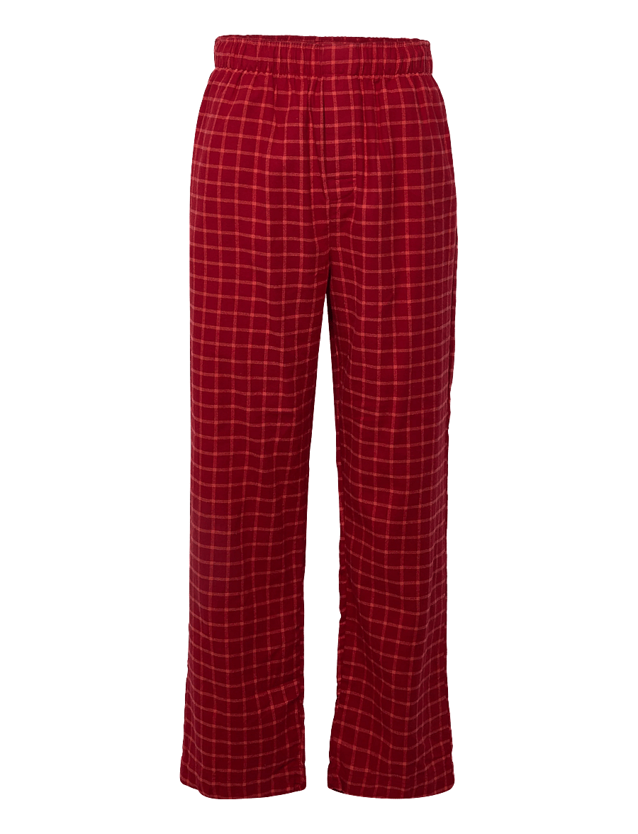 Calvin Klein - LS BUTTON DOWN PANT SET - pidžaamakomplektid - 19600 giga club check+juneberry/ver - 2