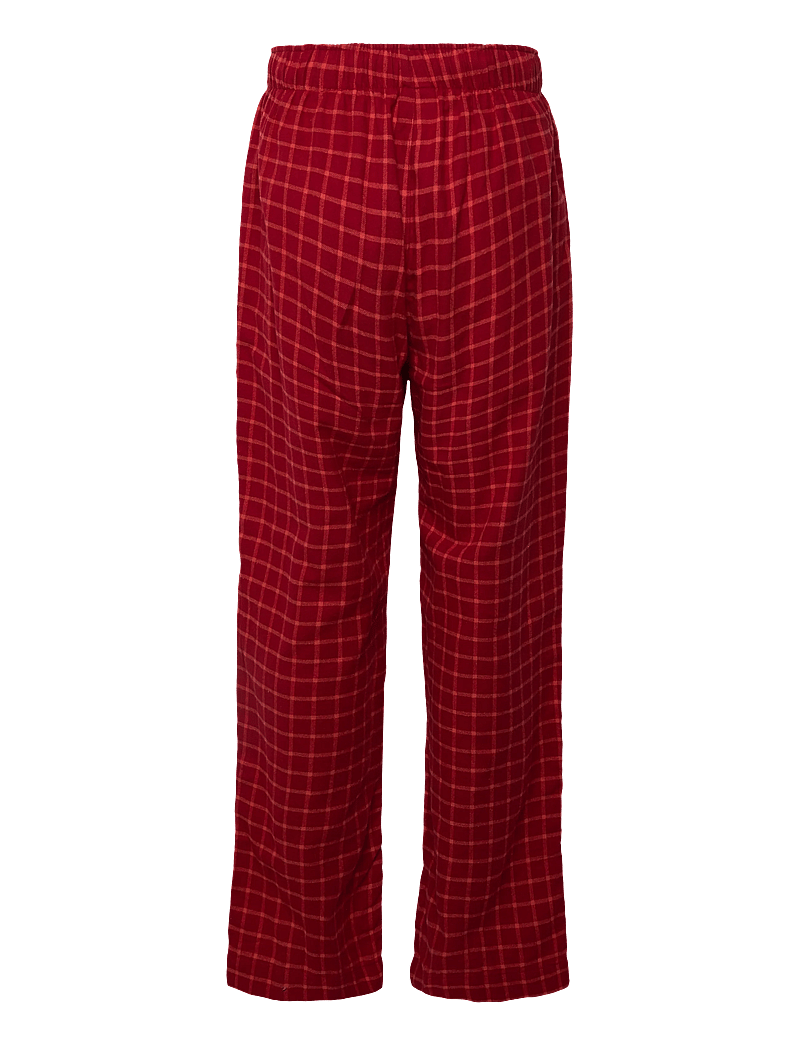 Calvin Klein - LS BUTTON DOWN PANT SET - náttfatasett - 19600 giga club check+juneberry/ver - 3