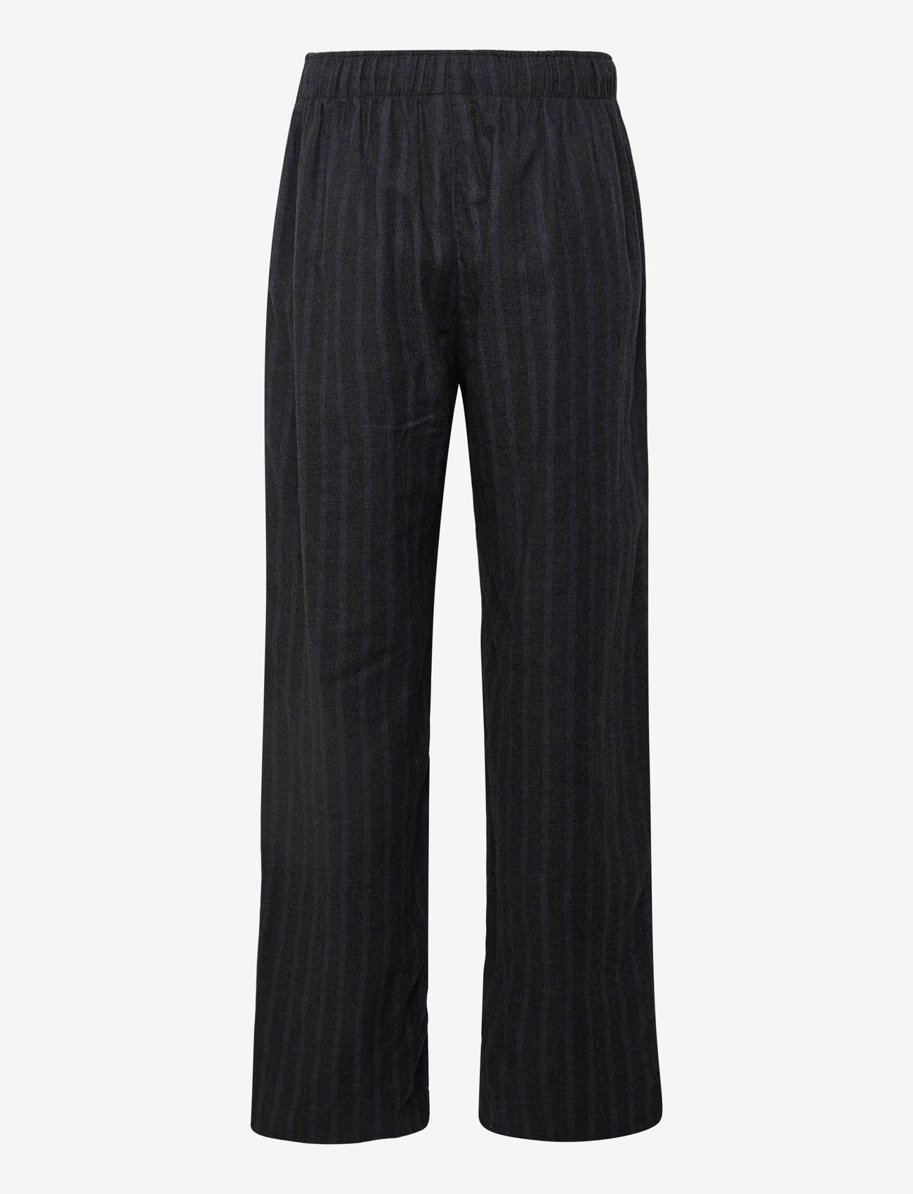 Calvin Klein - LS TEE PANT SET - pidžaamakomplekt - charcoal heather top w/ racetrack s - 3