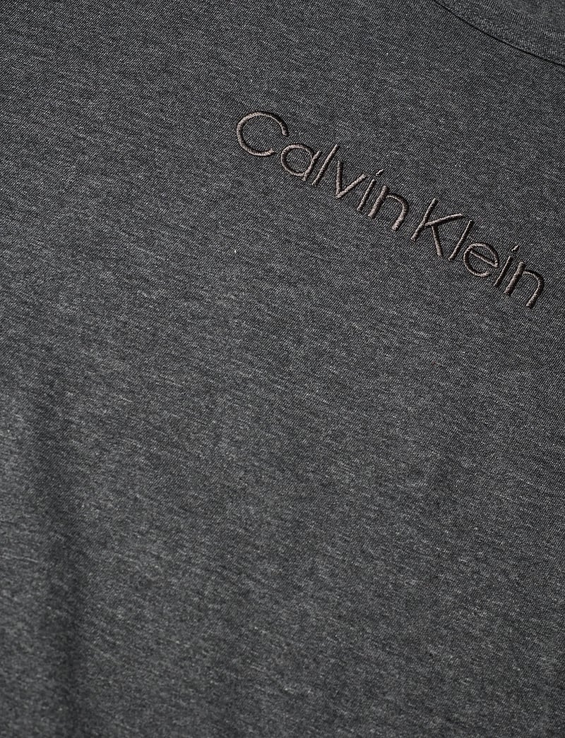 Calvin Klein - LS TEE PANT SET - pyjamasset - charcoal heather top w/ racetrack s - 4