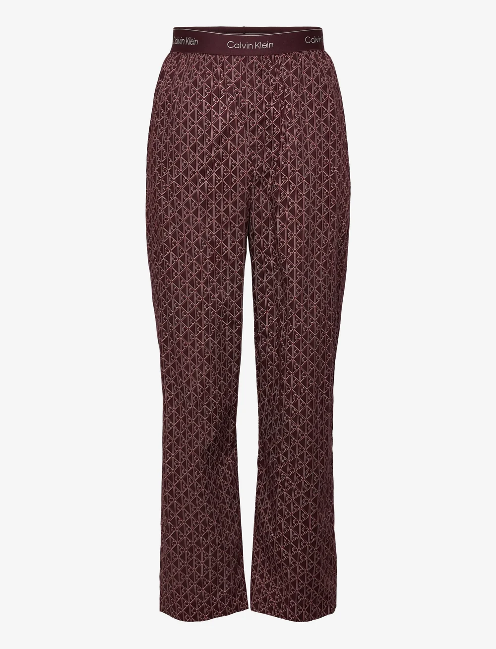 Calvin Klein - LS TEE PANT SET - pyjama sets - black top w/ bijou modern bijou  mo - 3