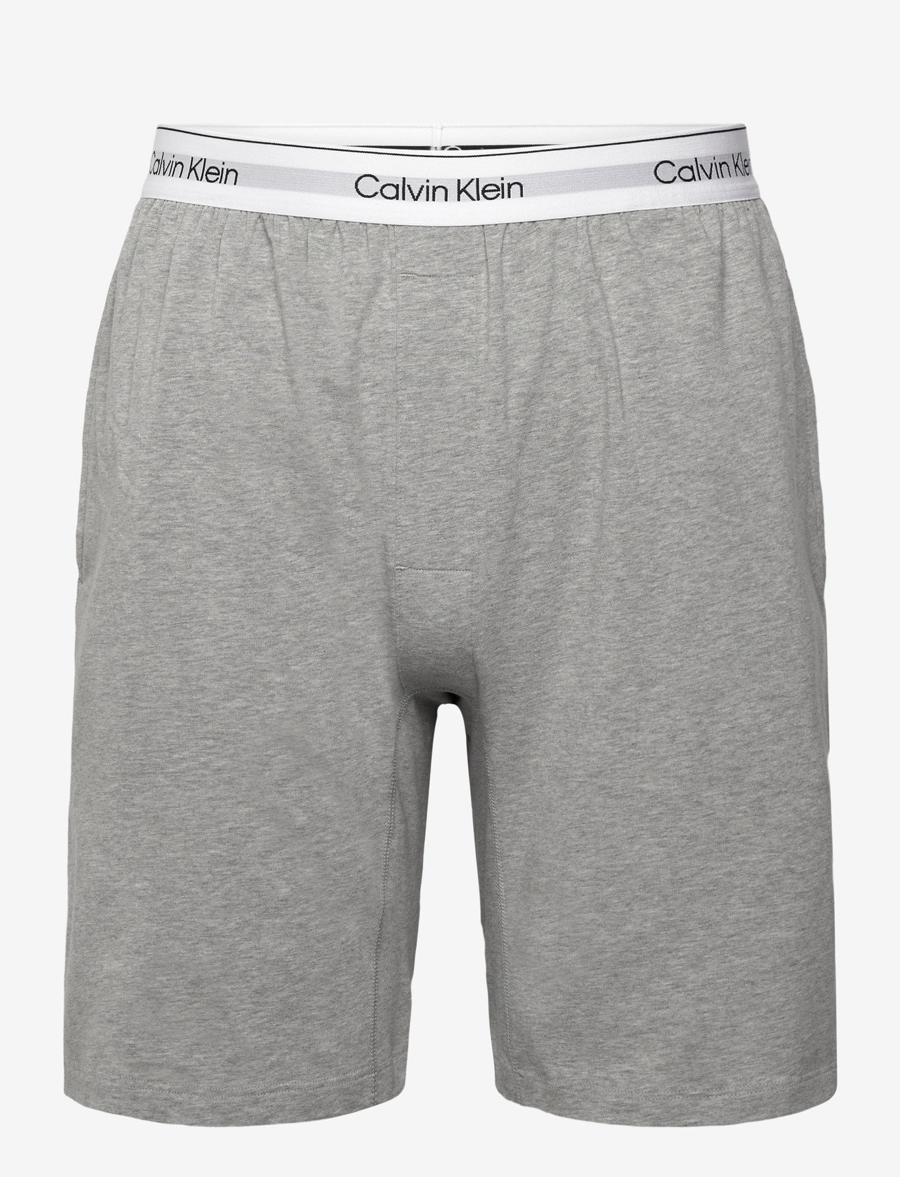 Calvin Klein - SS TEE AND SHORT SET - pyjama sets - b10 grey heather - 2