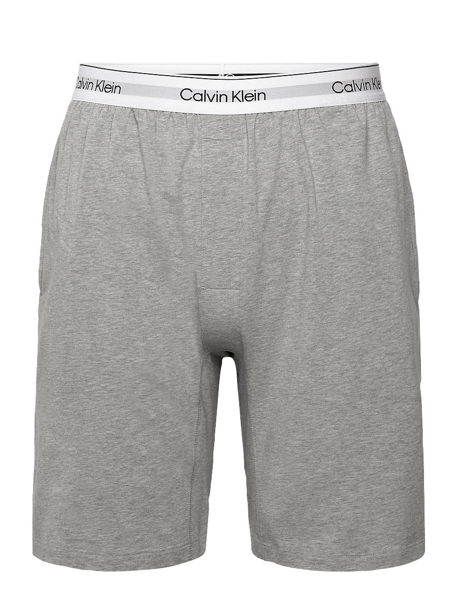 Calvin Klein - SS TEE AND SHORT SET - pyjamasset - b10 grey heather - 2
