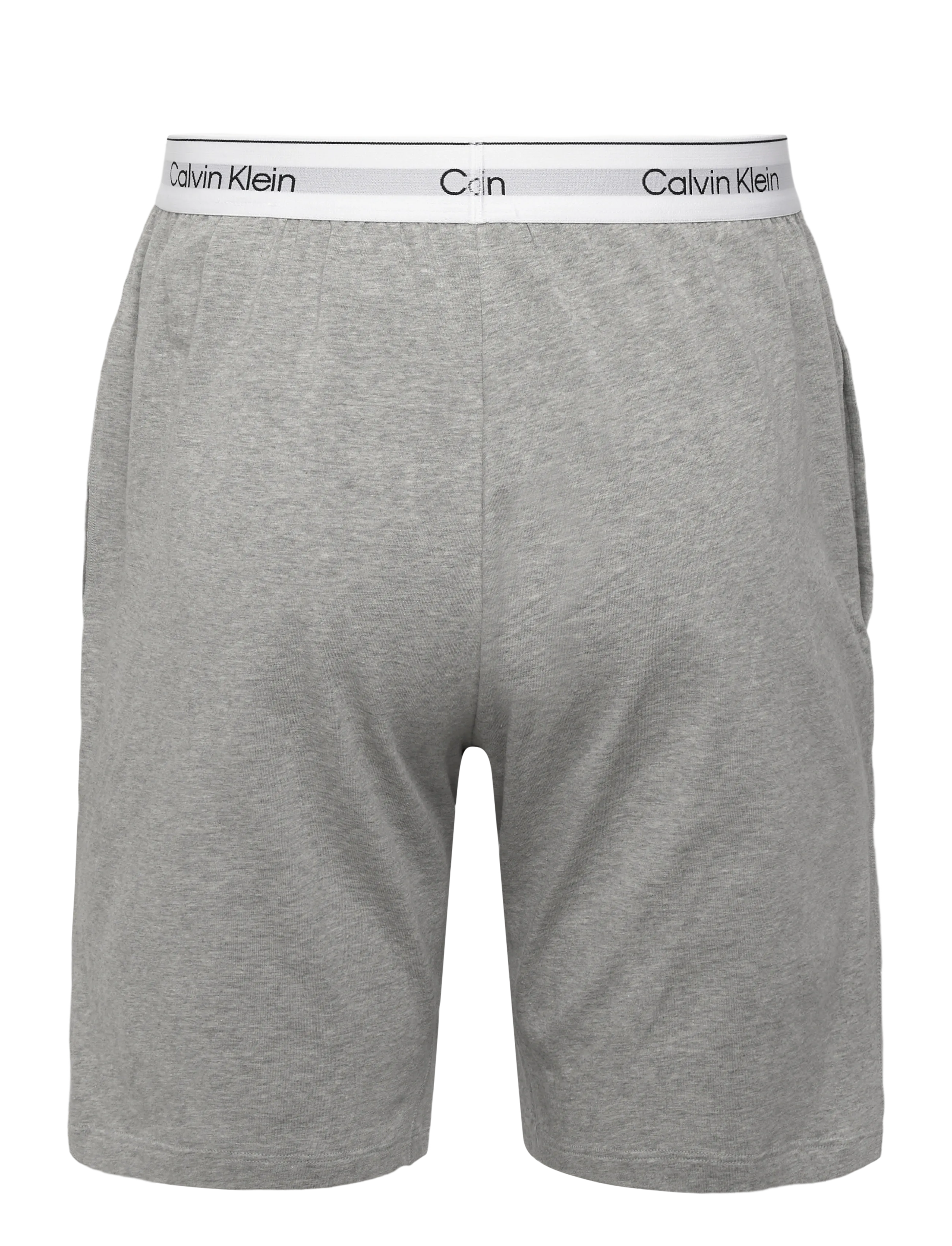 Calvin Klein - SS TEE AND SHORT SET - zestaw piżamowy - b10 grey heather - 3