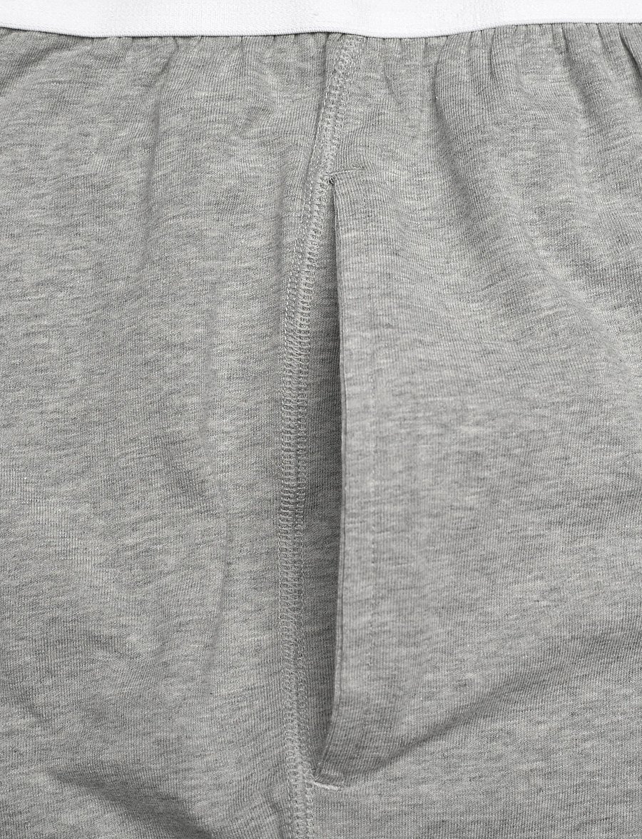 Calvin Klein - SS TEE AND SHORT SET - pyjamasset - b10 grey heather - 5