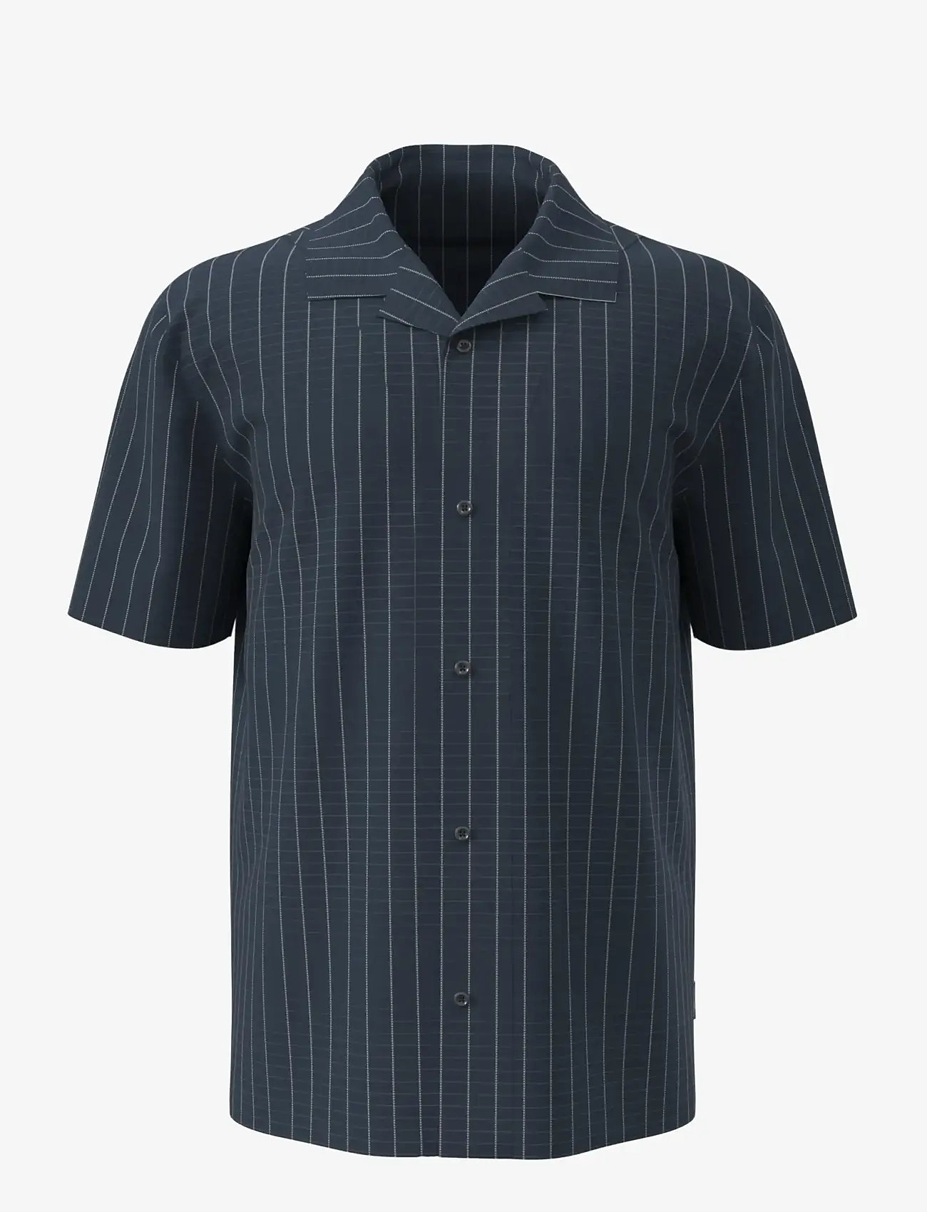 Calvin Klein - S/S BUTTON DOWN - kortärmade skjortor - 20163 dotted pinstripe+enchanted bl - 0