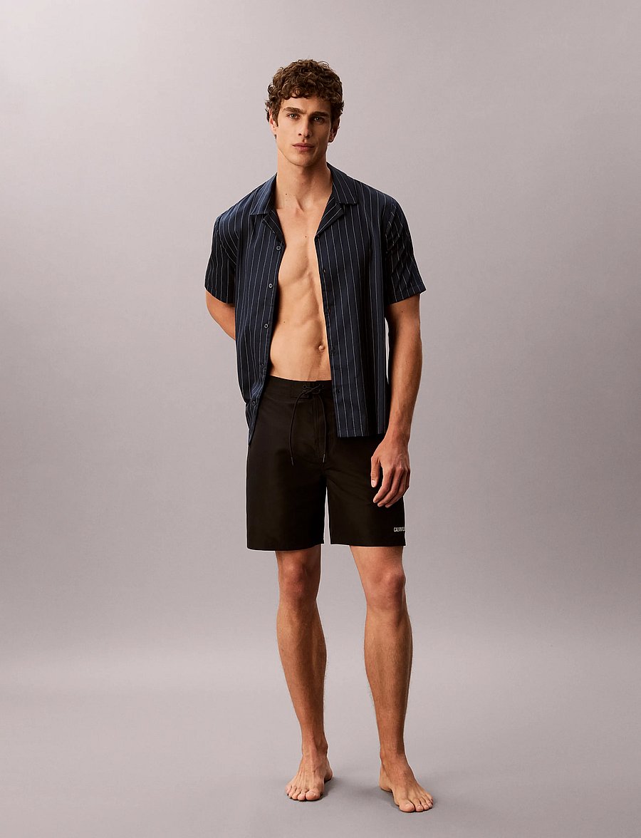 Calvin Klein - S/S BUTTON DOWN - short-sleeved shirts - 20163 dotted pinstripe+enchanted bl - 0