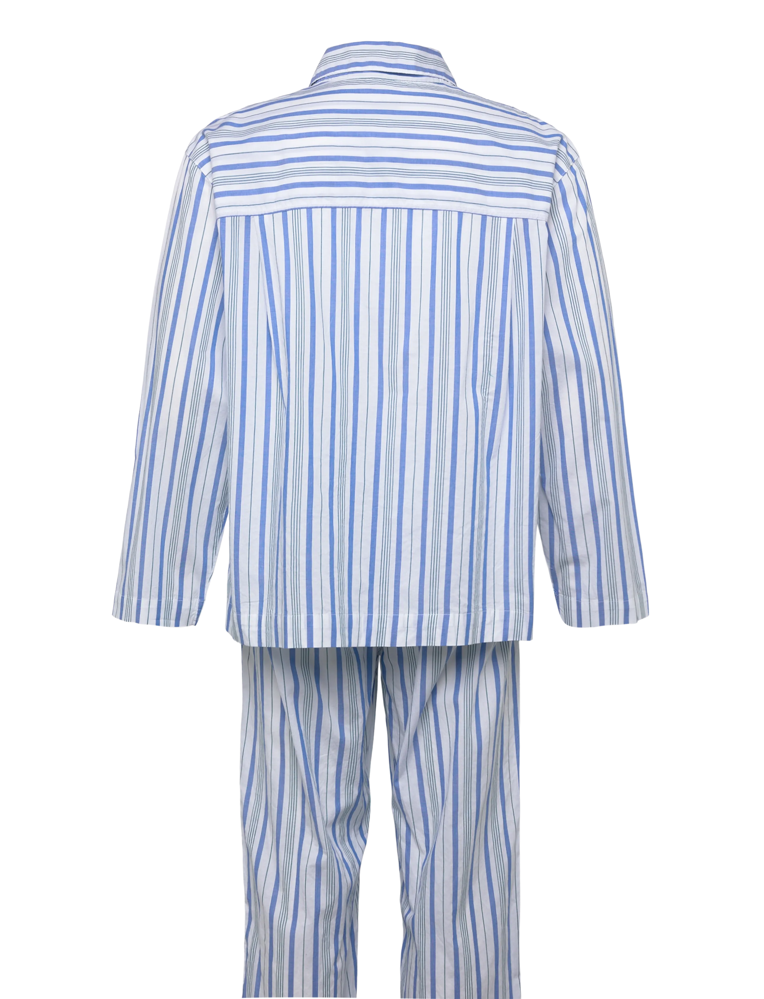 Calvin Klein - POPLIN L/S BUTTON DOWN SET - pyjama sets - 19513 sweet stripe+white royalty - 1