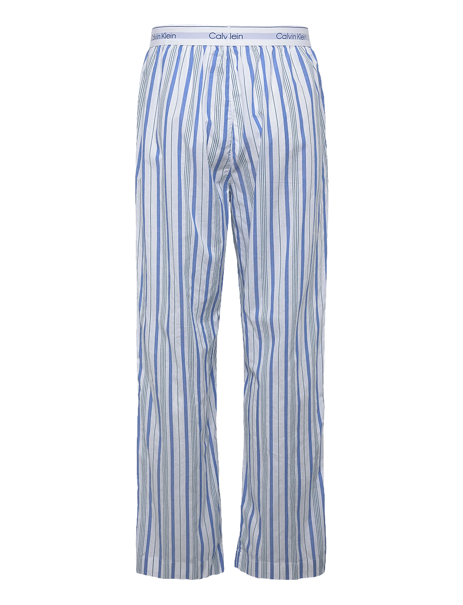 Calvin Klein - POPLIN L/S BUTTON DOWN SET - pyjamasets - 19513 sweet stripe+white royalty - 3