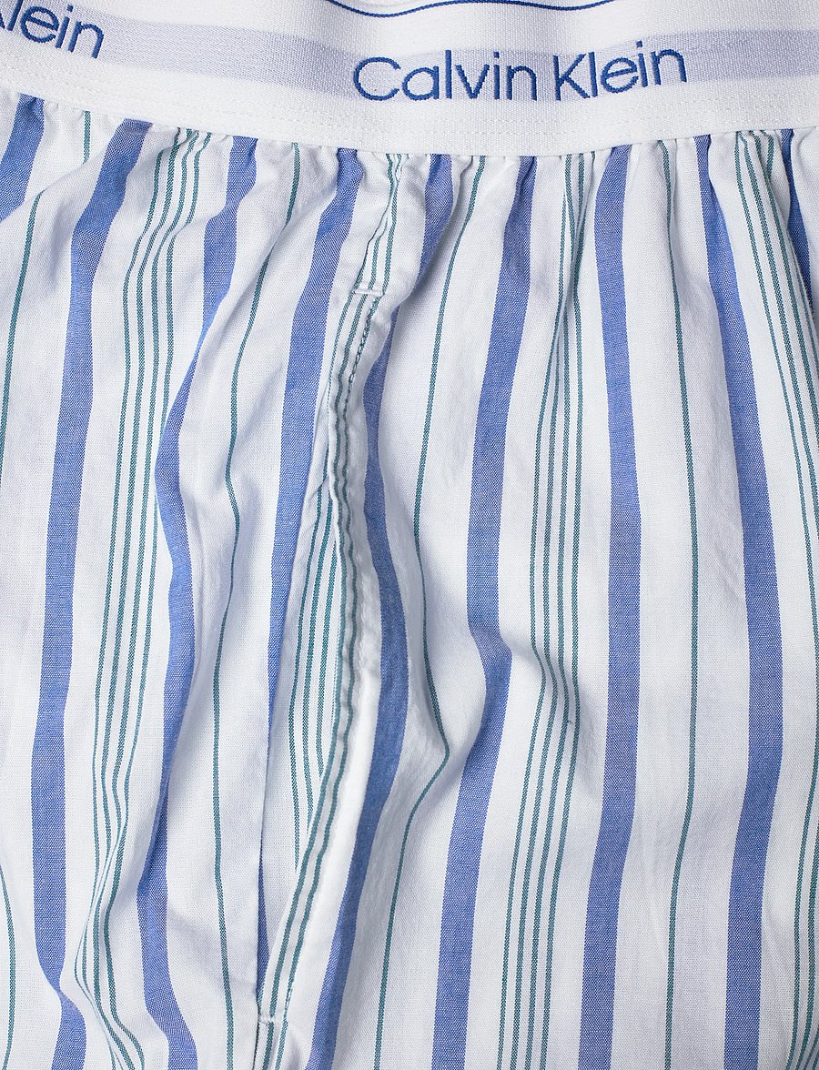 Calvin Klein - POPLIN L/S BUTTON DOWN SET - pyjamasets - 19513 sweet stripe+white royalty - 5