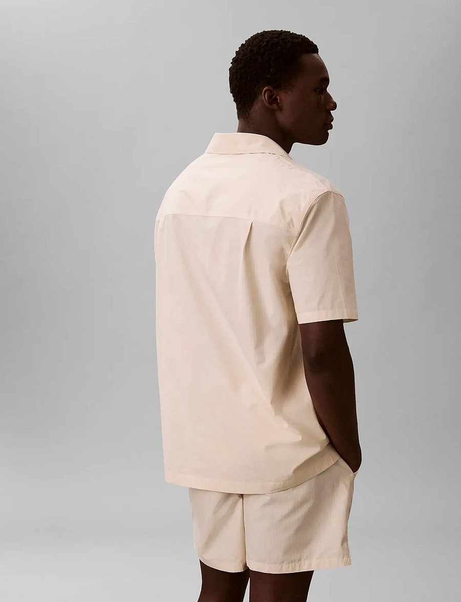 Calvin Klein - HERITAGE CREST S/S BUTTON DOWN - kortærmede skjorter - slim stripe chalk - 2