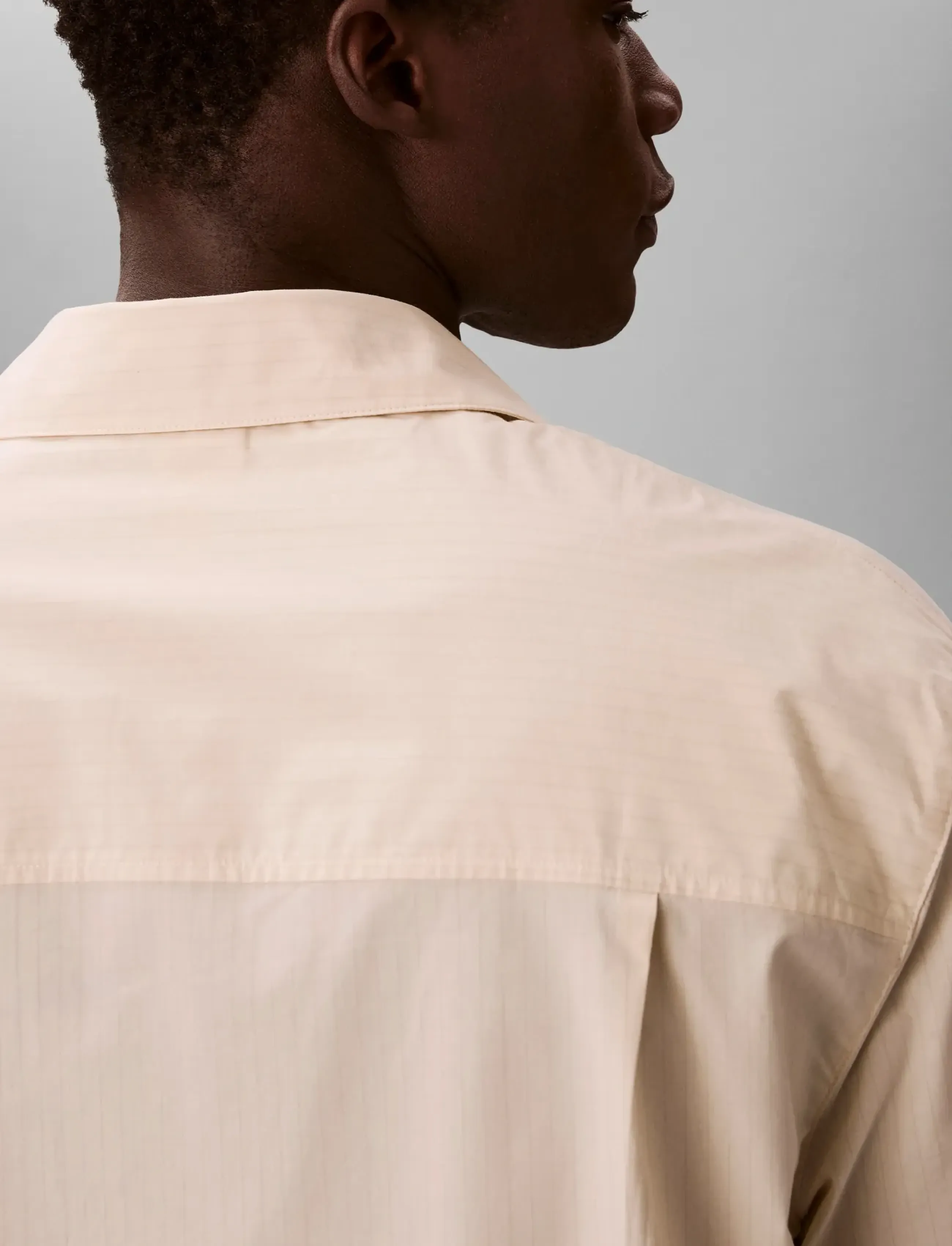 Calvin Klein - HERITAGE CREST S/S BUTTON DOWN - kurzarmhemden - slim stripe chalk - 4