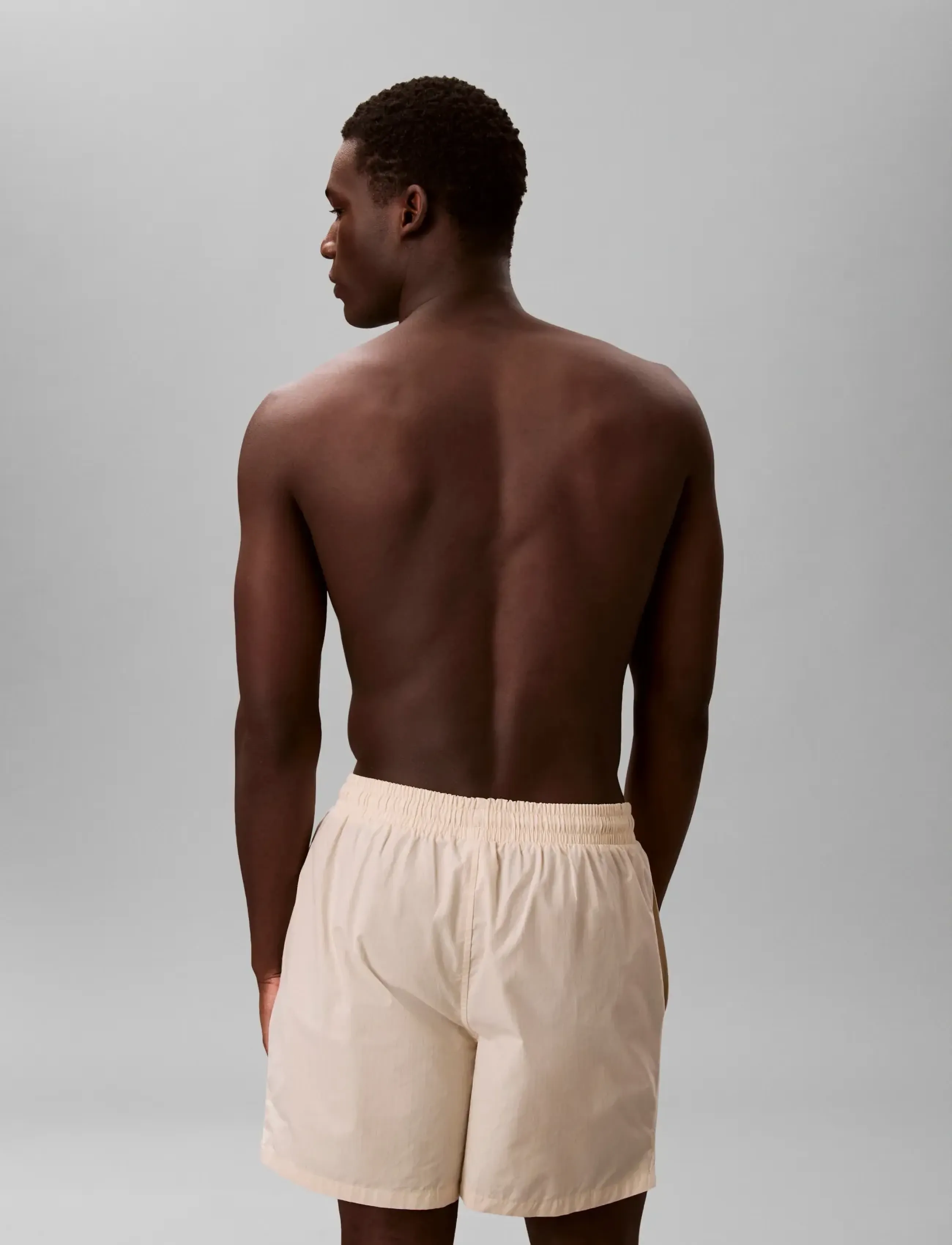 Calvin Klein - HERITAGE CREST SLEEP SHORT - lühikesed vabaajapüksid - slim stripe chalk - 2