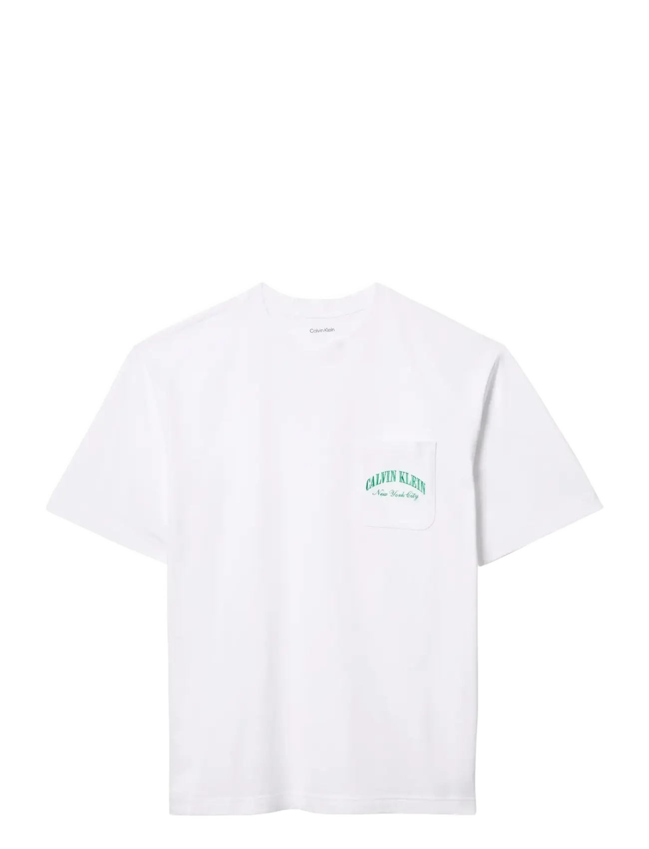 Calvin Klein HERITAGE CREST S/S CREW NECK - Calvin Klein Underwear - CLASSIC WHITE / white